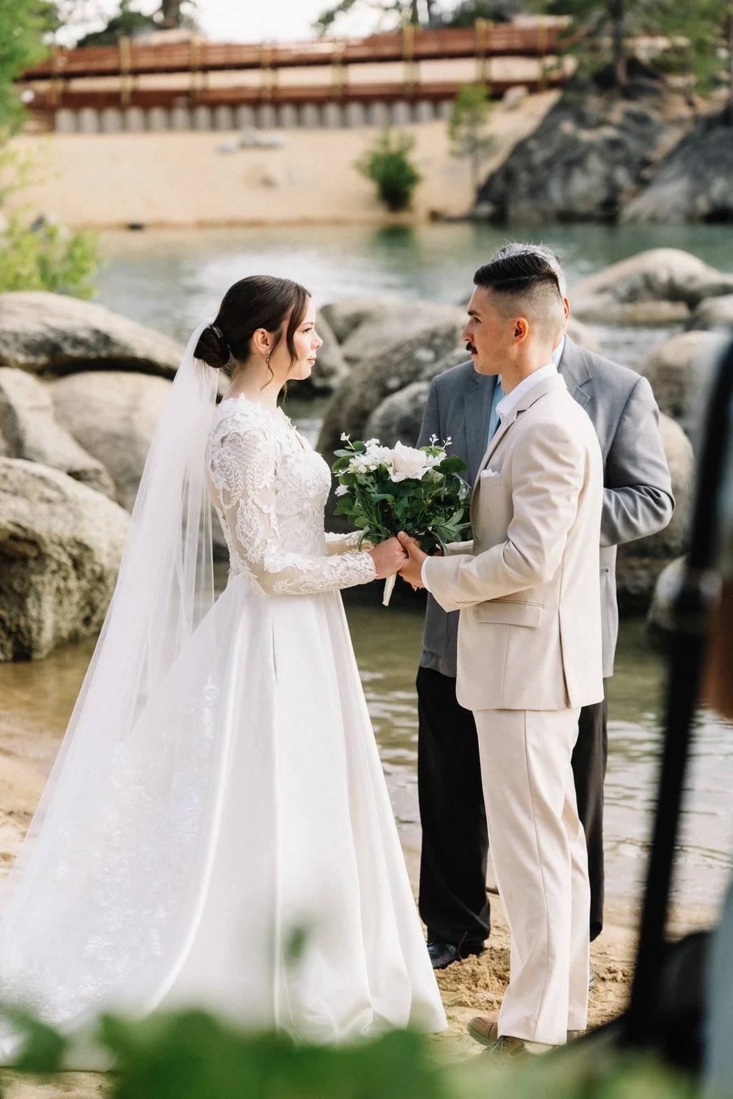 couple portraits Sand Harbor Lake Tahoe granite rocks (1).jpg