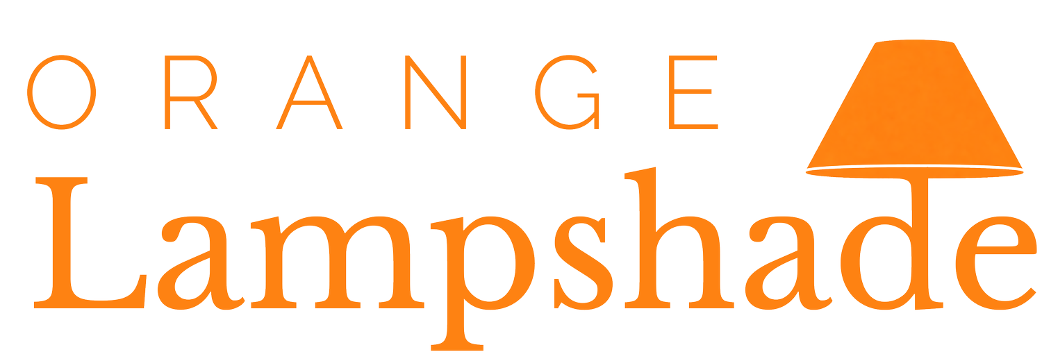 Orange Lampshade