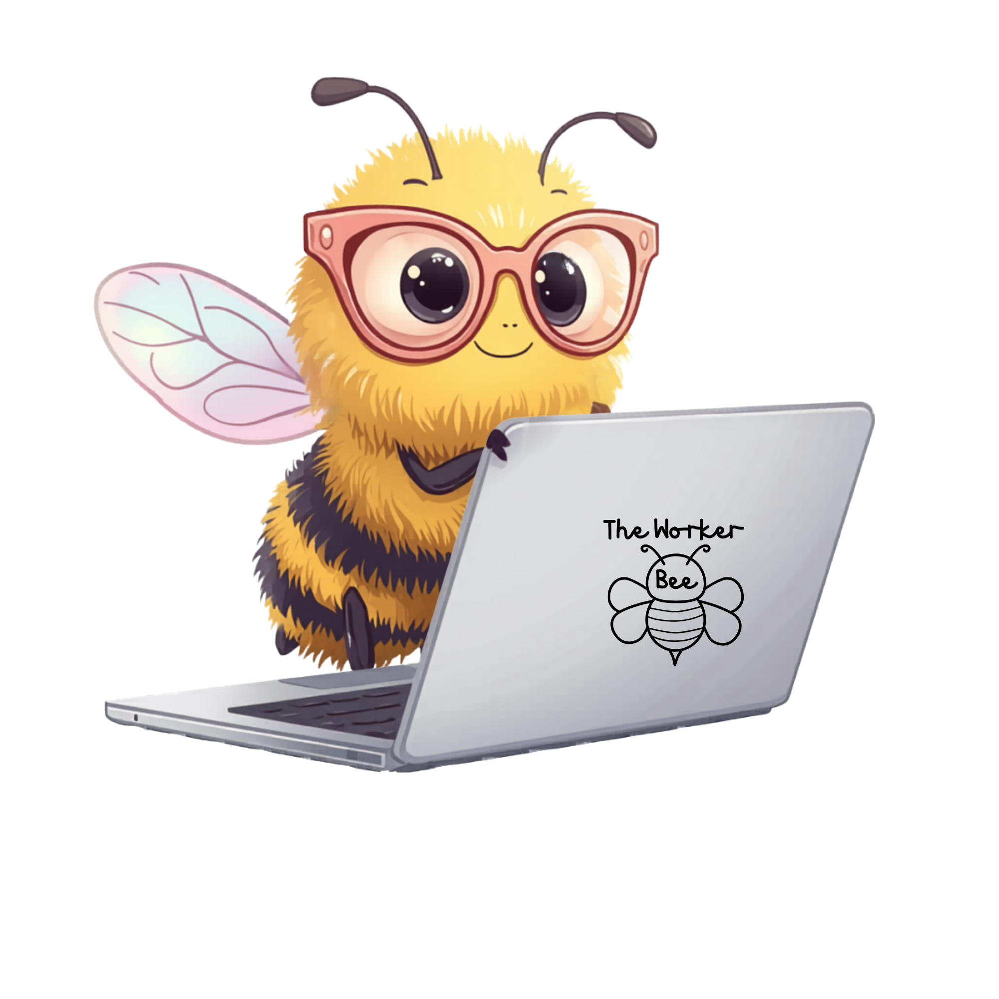 Worker Beez hard at work for The Worker Beez Virtual Assistant Services.