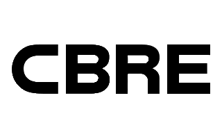 Black logo with the letters CBR in bold uppercase font