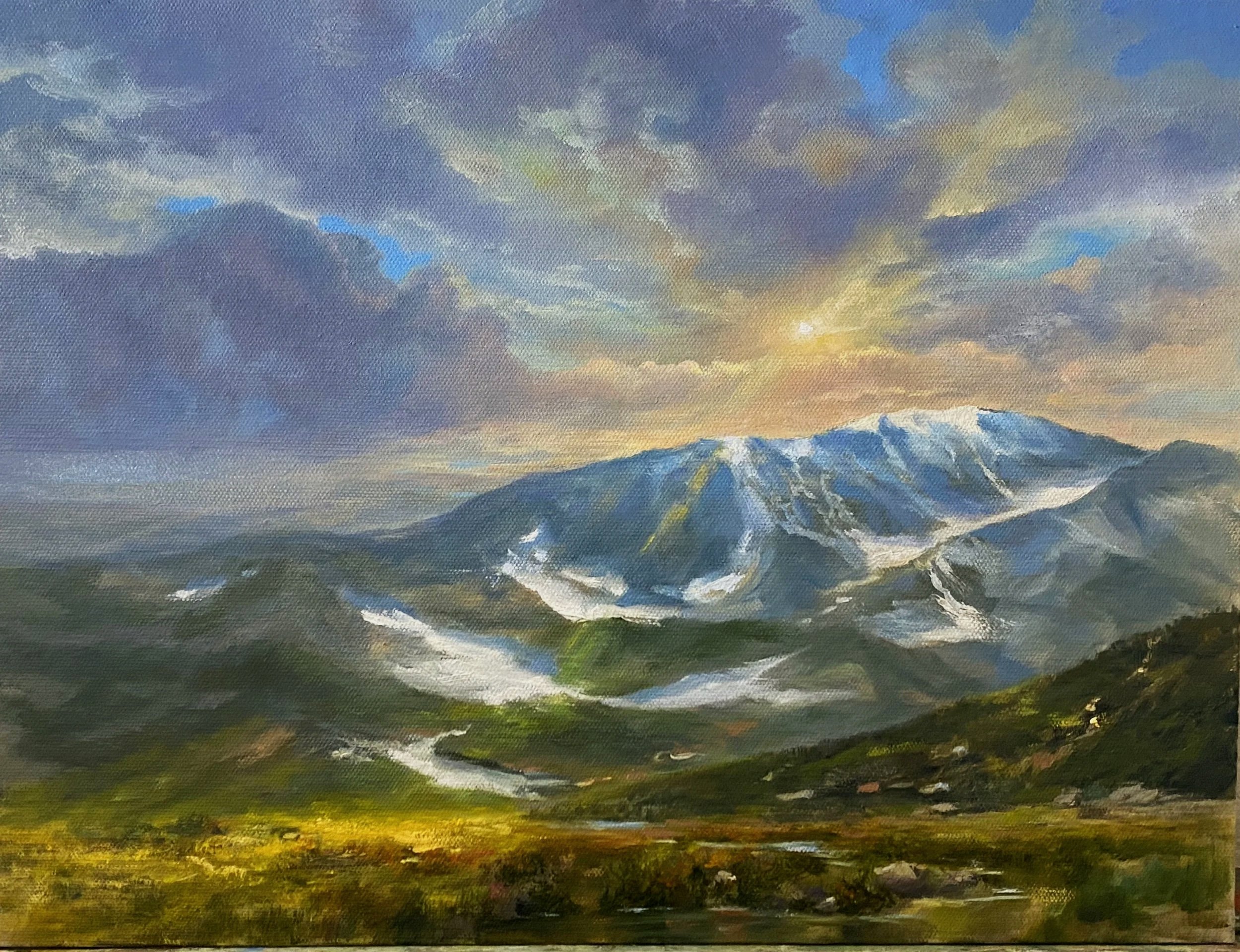 Sugar Mountain
12x16 Oil on Canvas