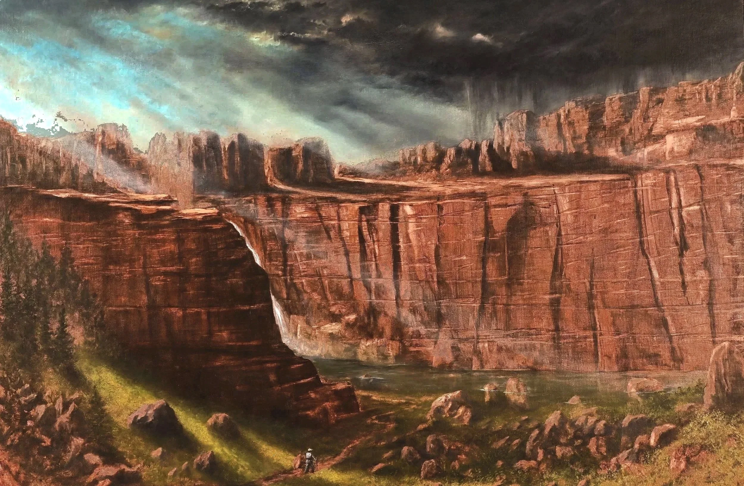River Canyon 24x36
