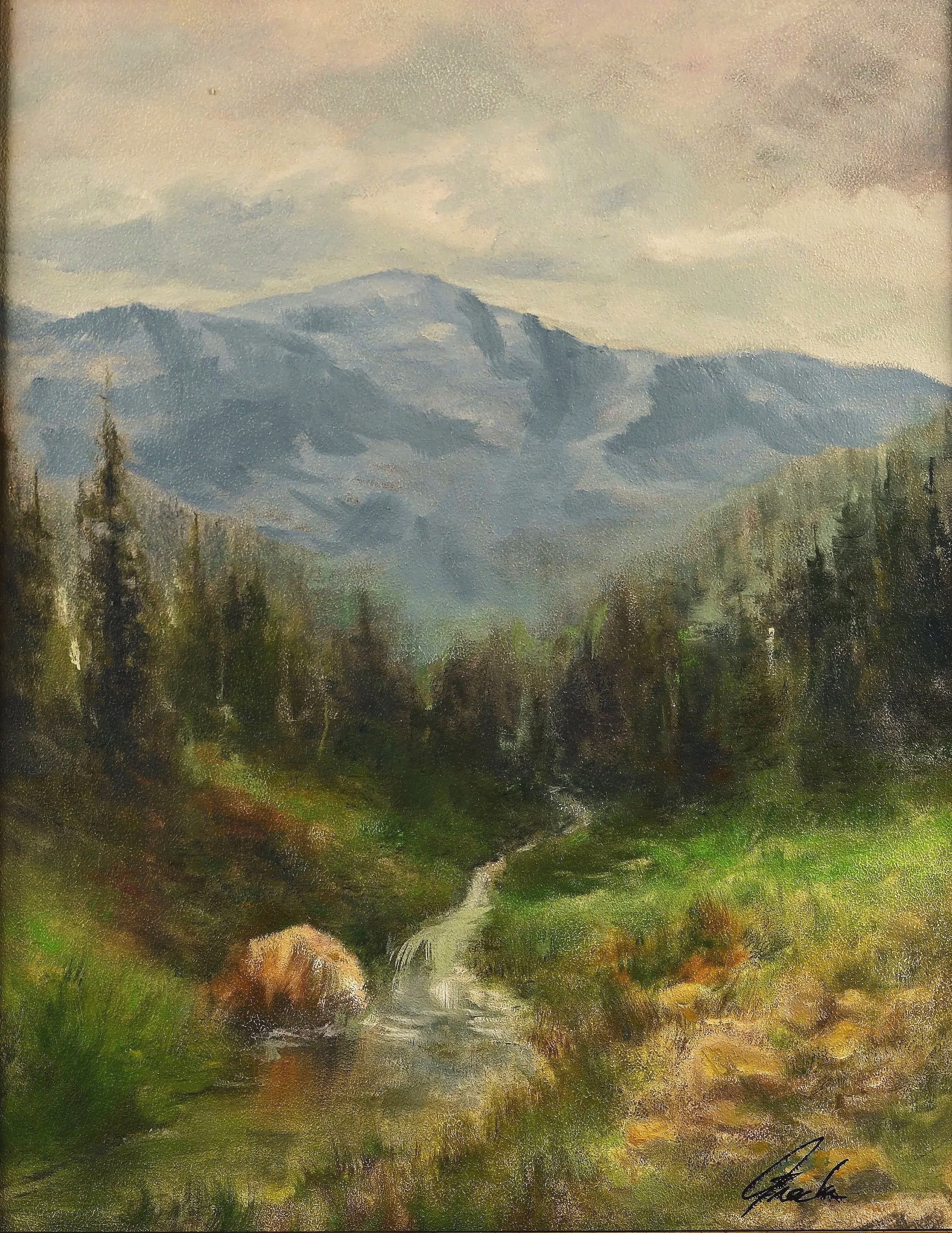 Winding Grace Creek 11x14