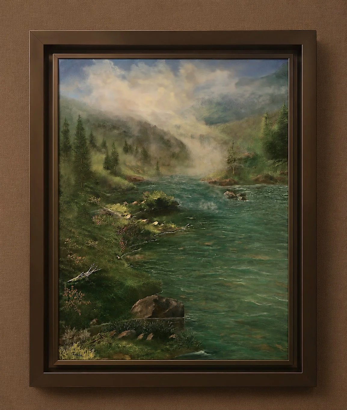 Misty River 30x40