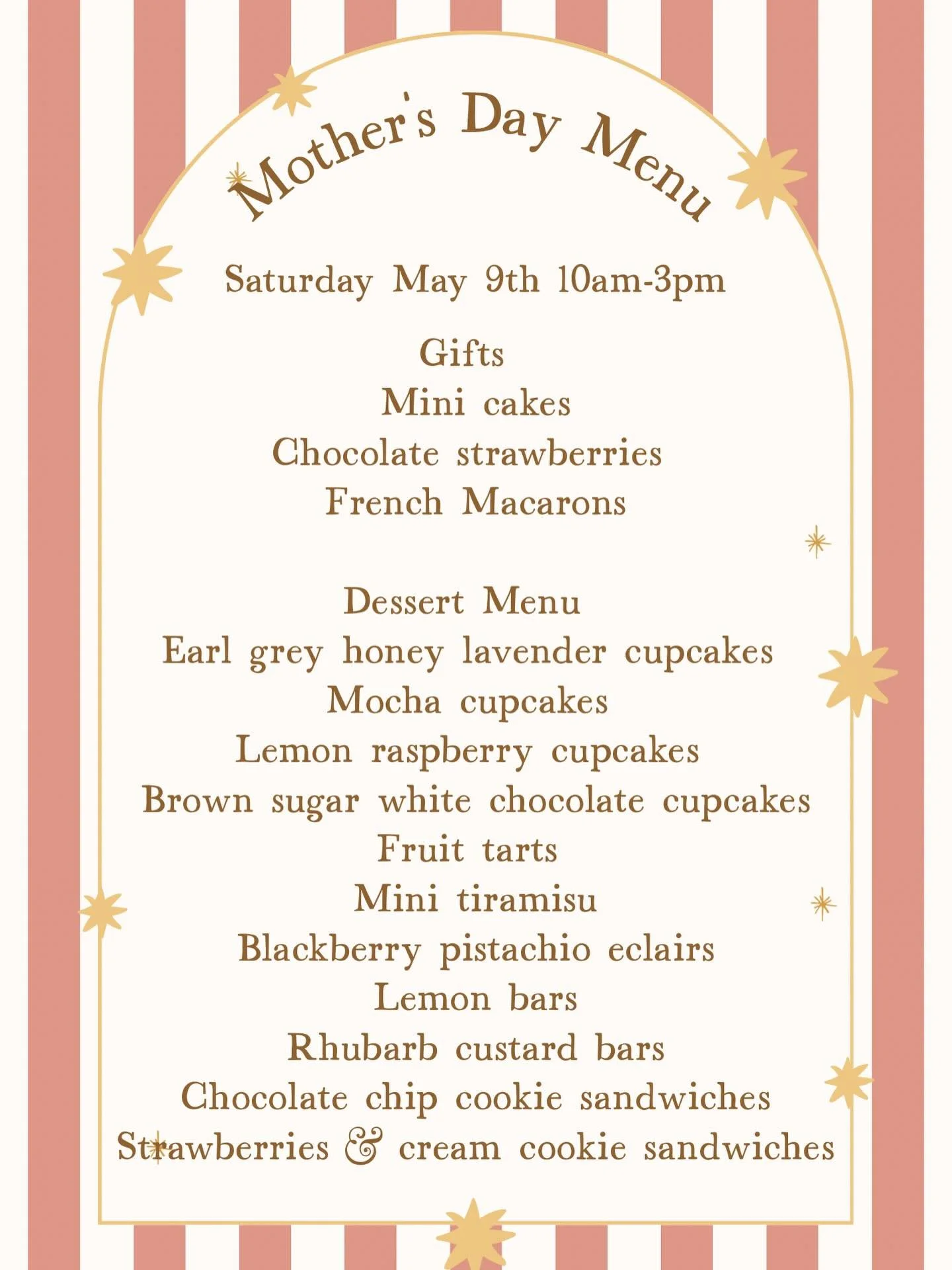 Mother&rsquo;s Day sure snuck up on me quickly&hellip; I can&rsquo;t believe it&rsquo;s THIS weekend. 

Make sure to stop in on Saturday May 9th to get a sweet treat for mom!  Believe me, she will want a blackberry pistachio eclair. 

#oregonil #oreg