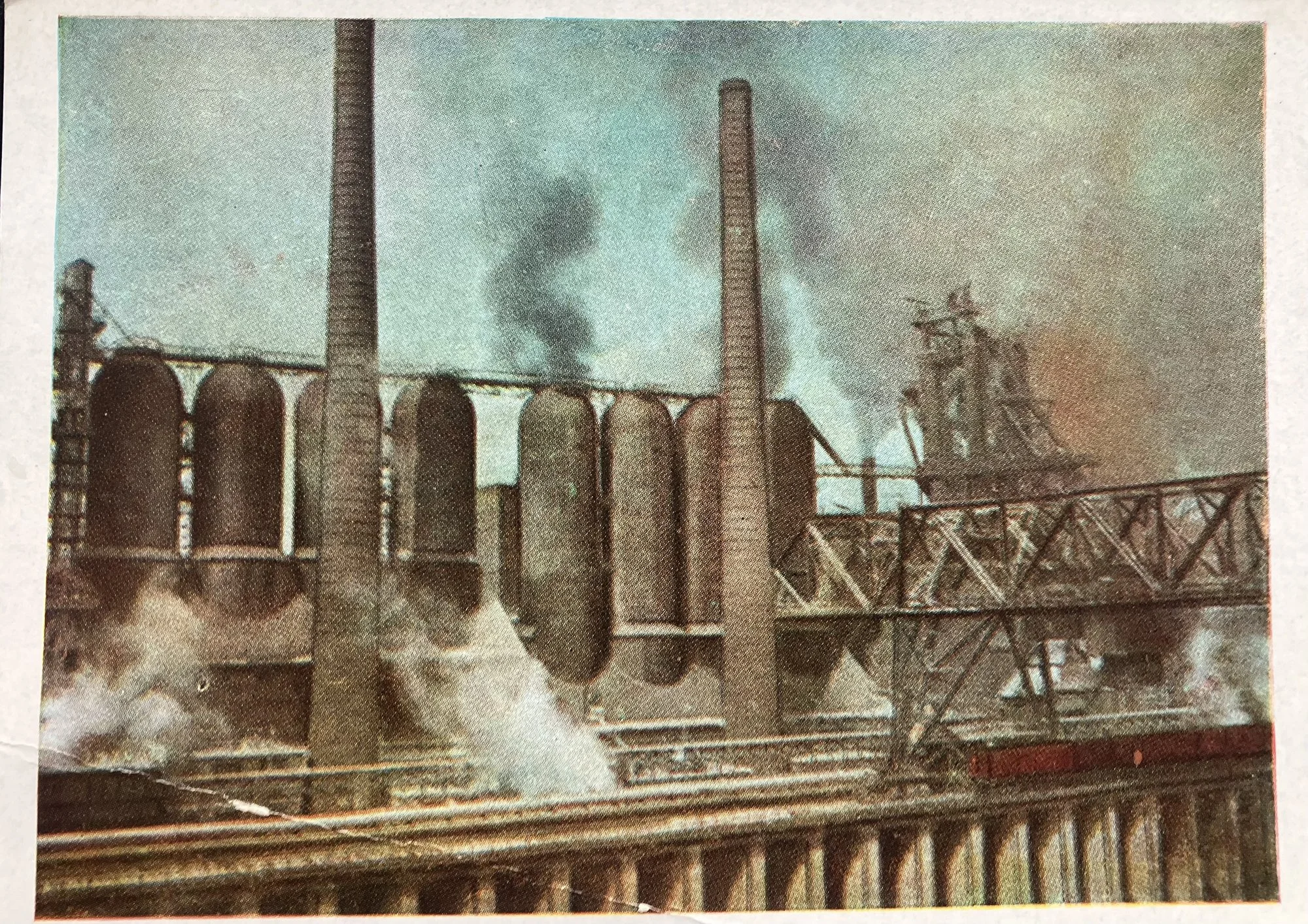 Blast furnace plant at the Kuznetski Metallurgical Works, photo A. Gostev
