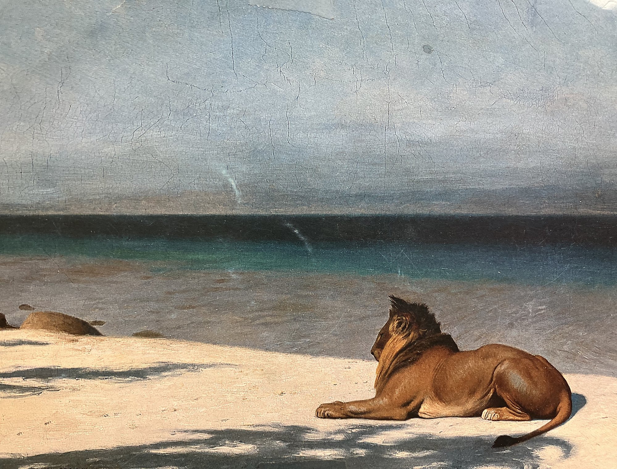 Solitude, Jean-Léon Gérome, French, 1824-1904, Oil on canvas, 11 3/8 x 18 5/8 in. Bequest of Dexter M. Ferry, Jr. 60.66, 2007 Detroit Institute of Arts, 5200 Woodward Avenue, Detroit, MI, 48202