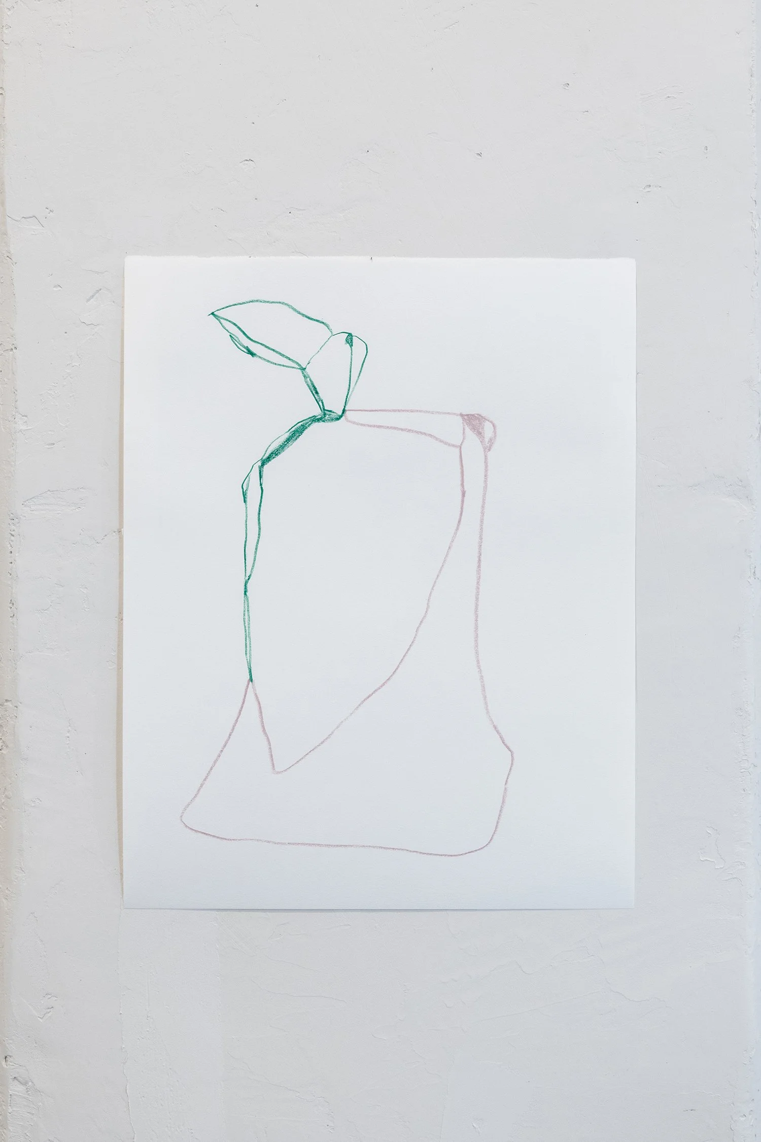 Richard Clarahan,  Untitled , 2026, colored pencil on paper, 14 x 11 inches