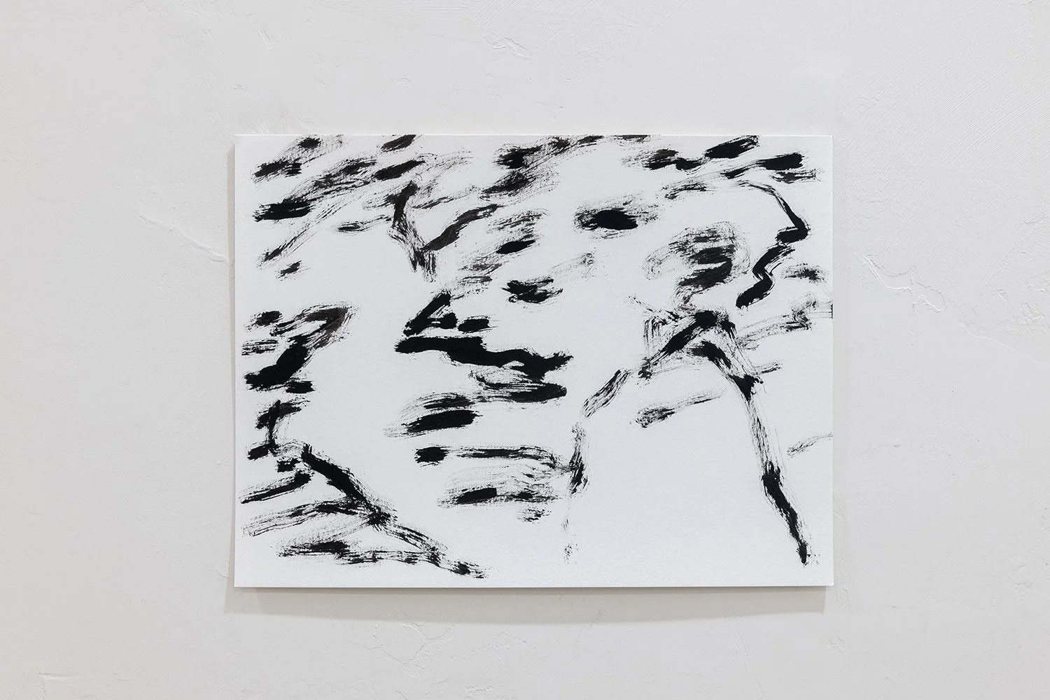 Paul Whiting,  Untitled , 2026, ink on paper,  9 x 12 inches