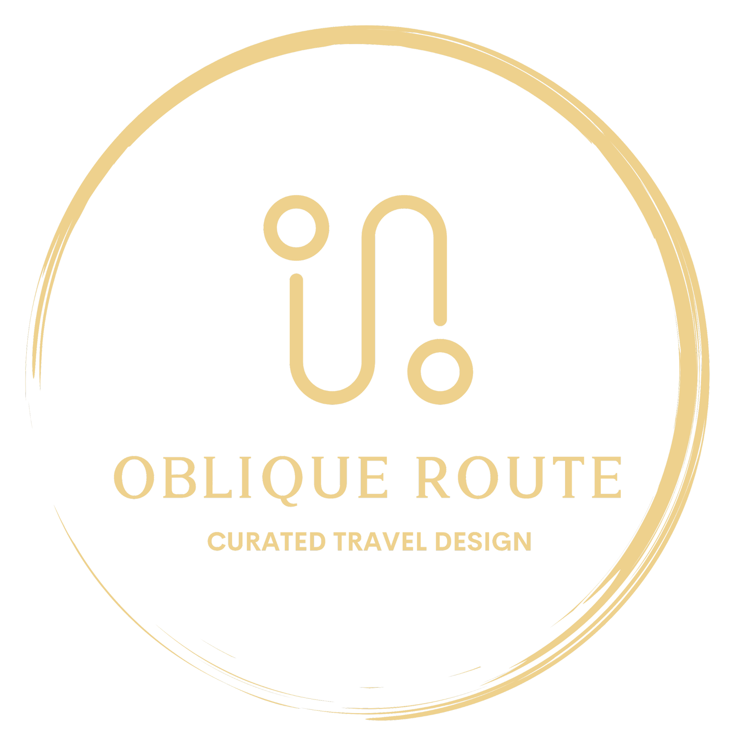 Oblique Route — Curated Travel Design logo