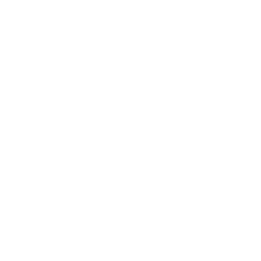 Simplified white line drawing of a historic building with a large central dome and two towers on either side, against a black background.