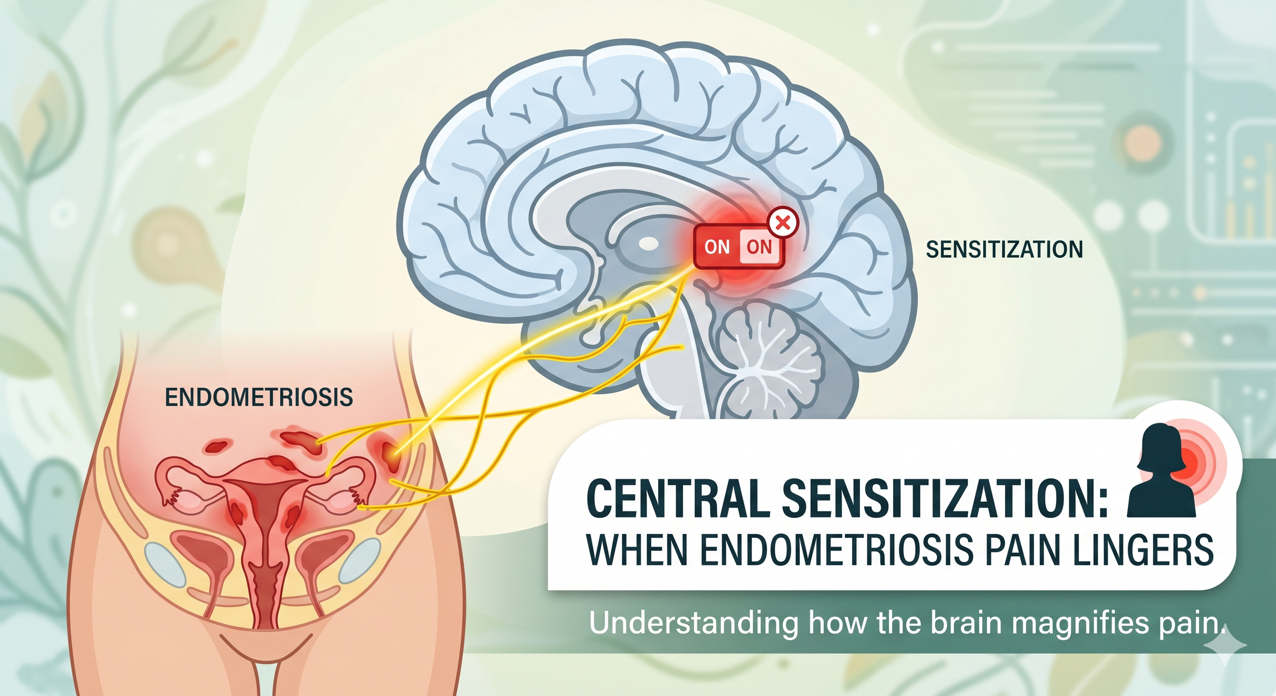 “Stuck on High Alert: The Central sensitization syndrome’s Role in Endometriosis Pain