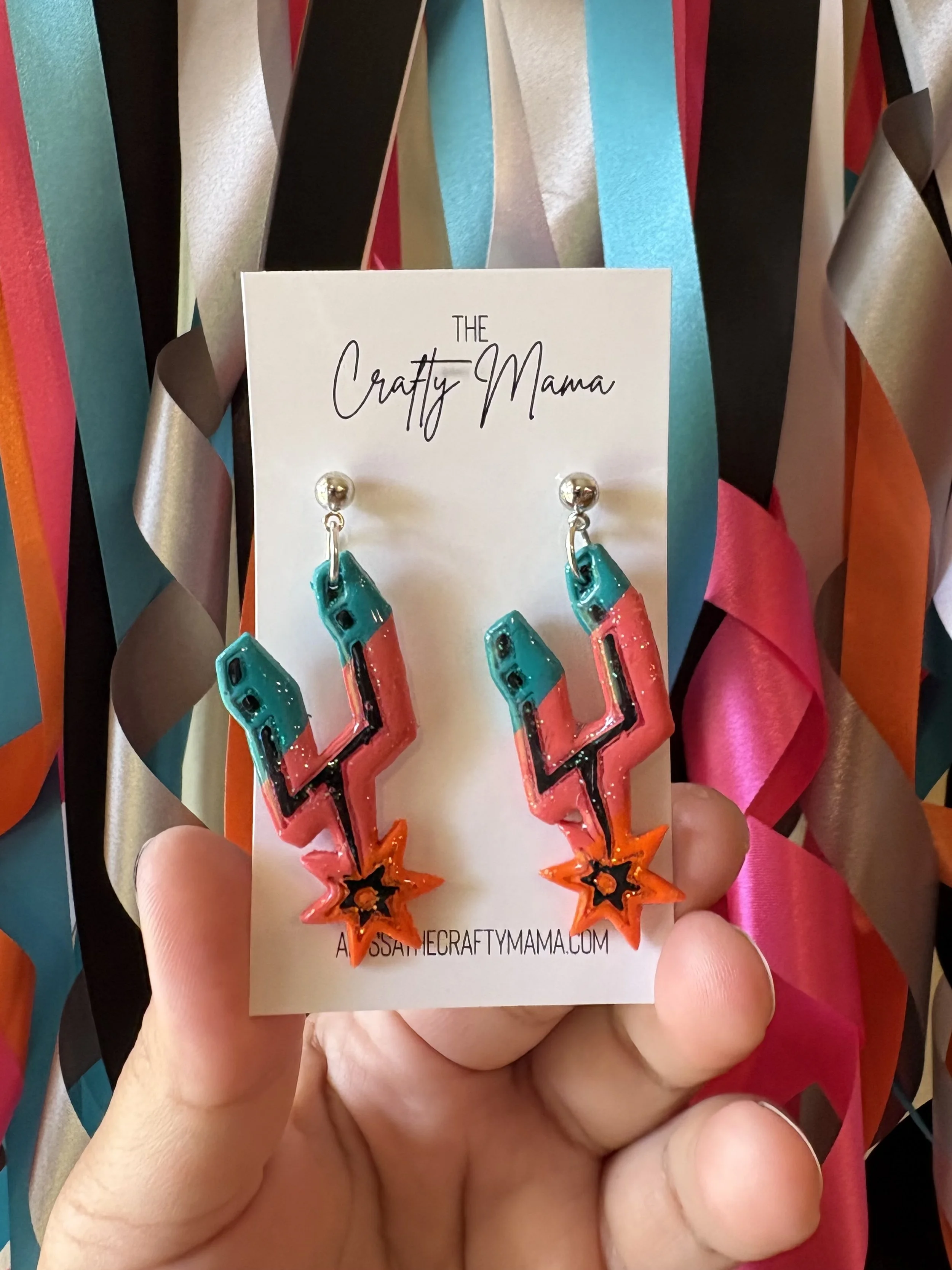 retro glitter spur