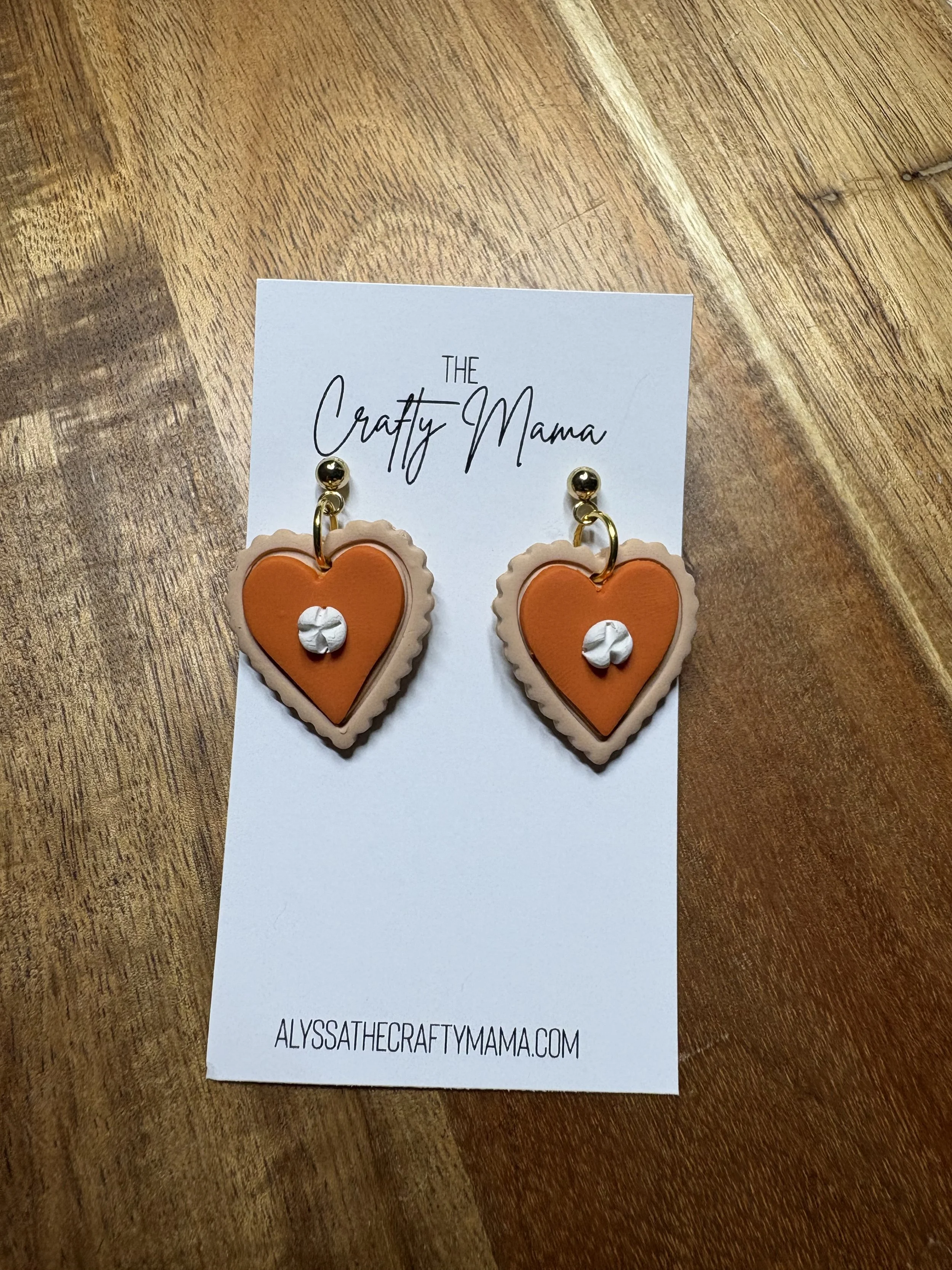 pumpkin pie heart