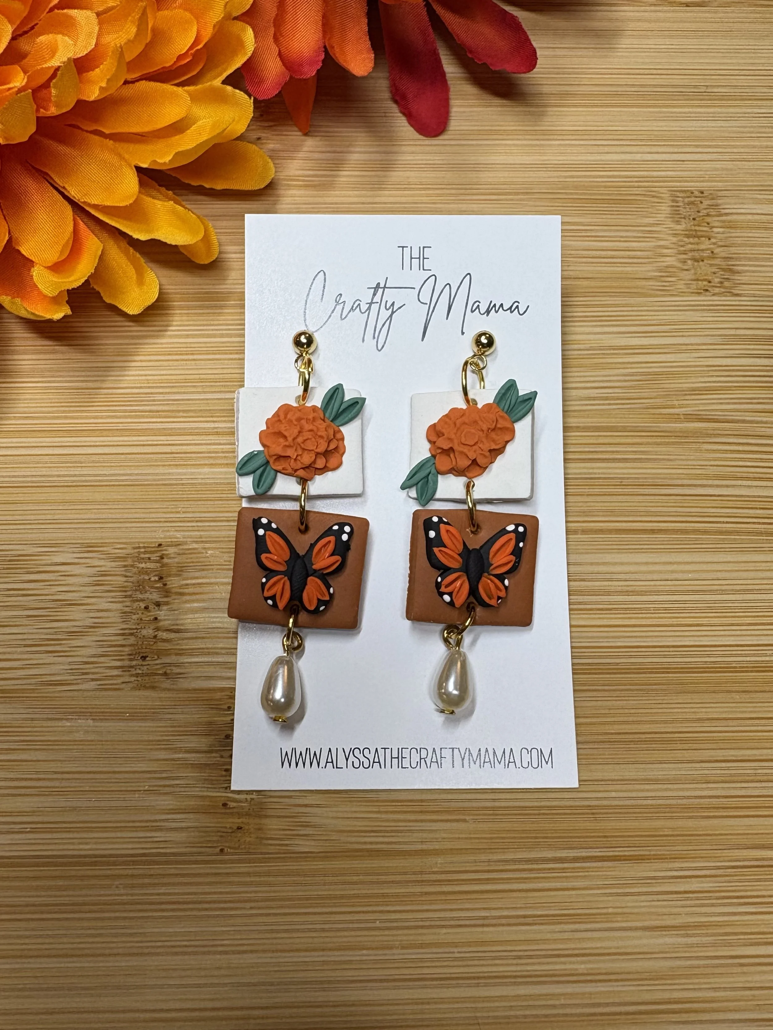 Marigold/Butterfly pearl