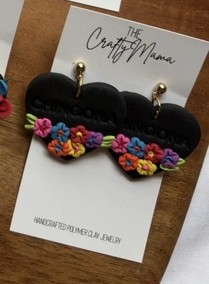 Black chingona heart
