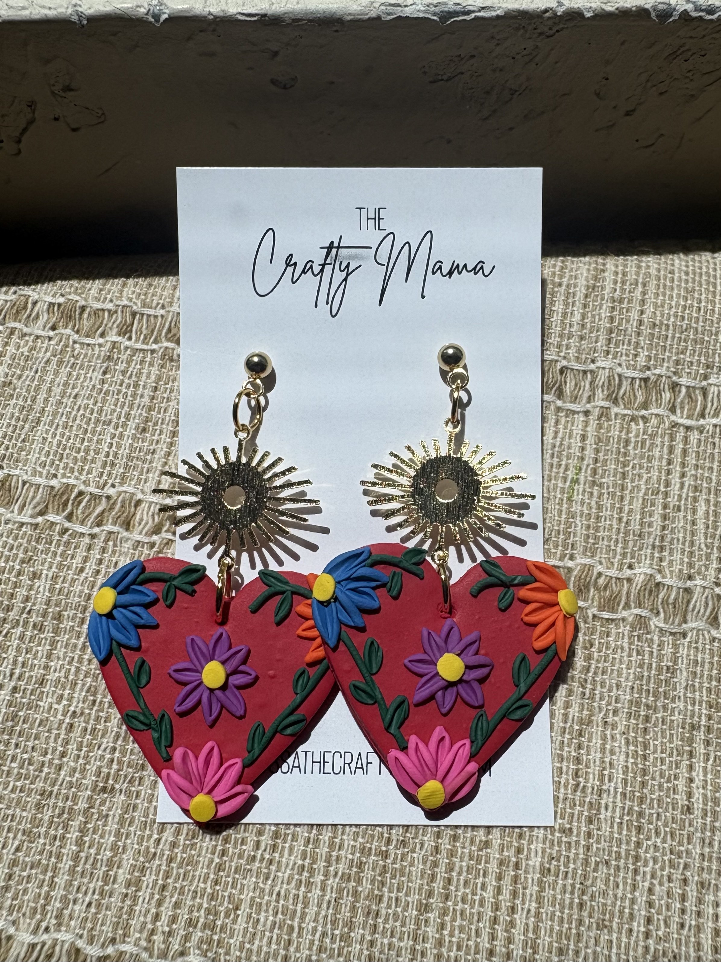 Sunburst Amor Heart