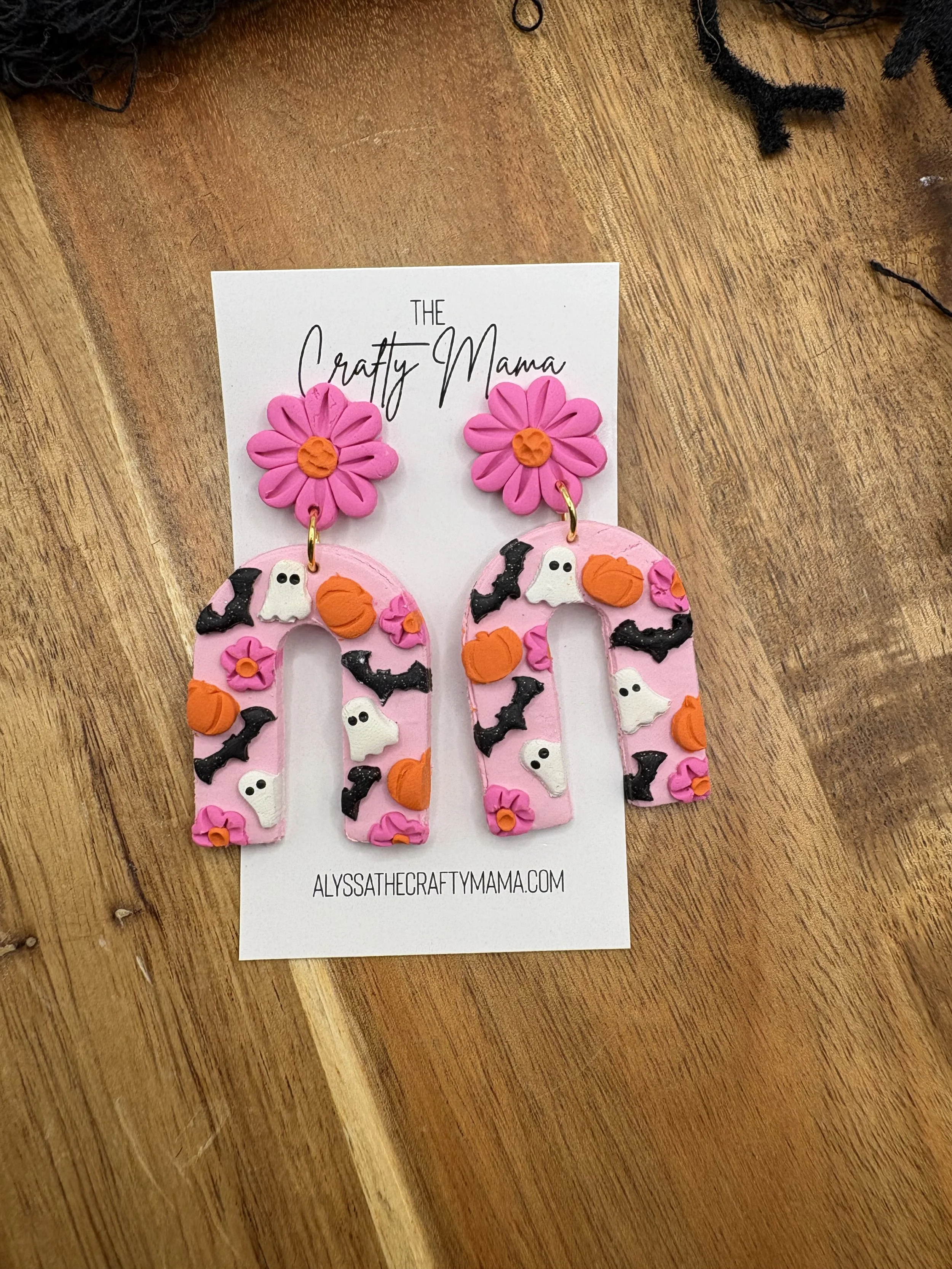 Flower halloween arch