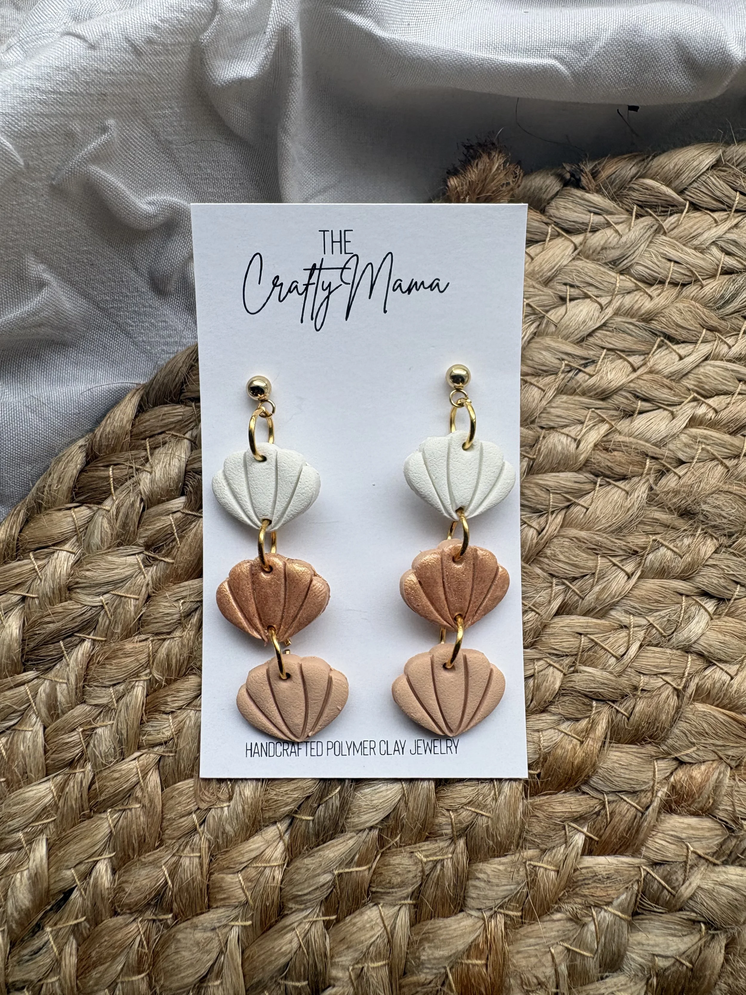 Golden Coastal Shells
