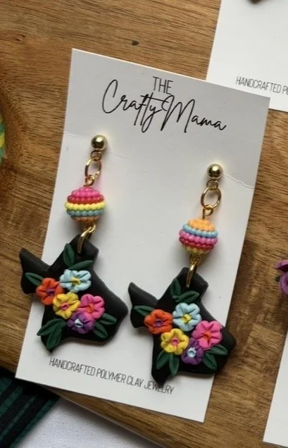 Black colorful texas