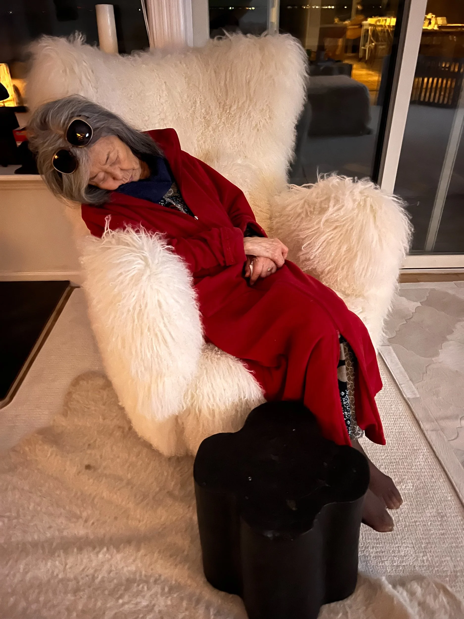 Omi asleep fuzzy chair.jpg