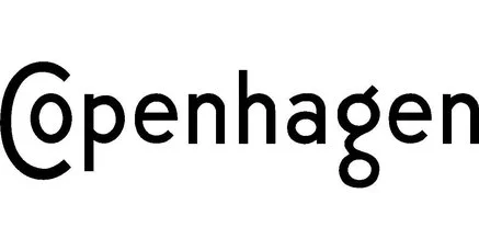 The word "Copenhagen" written in black text with a stylized 'C' resembling a camera lens or aperture.