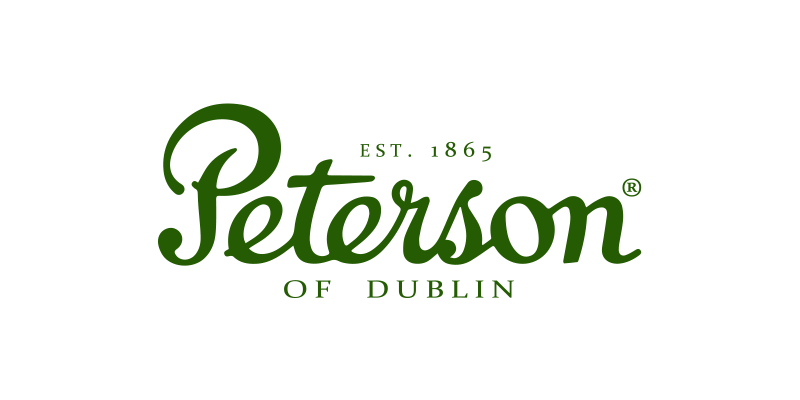 Peterson of Dublin logo in green font with established date 1865.