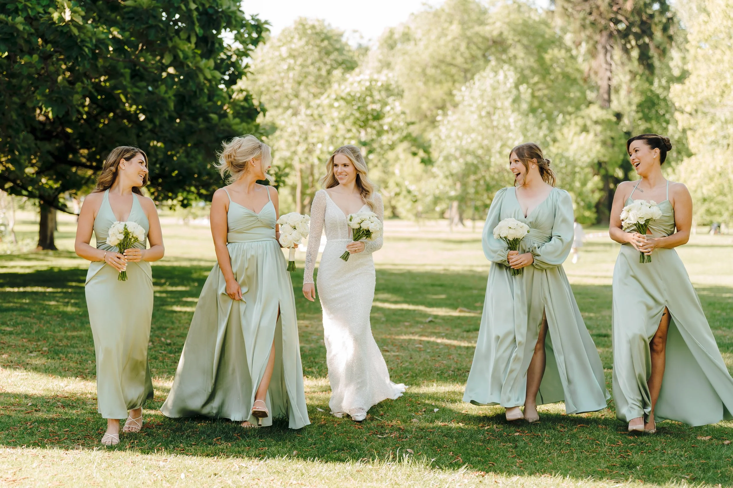 Natural Bridal Party Makeup in Melbourne
