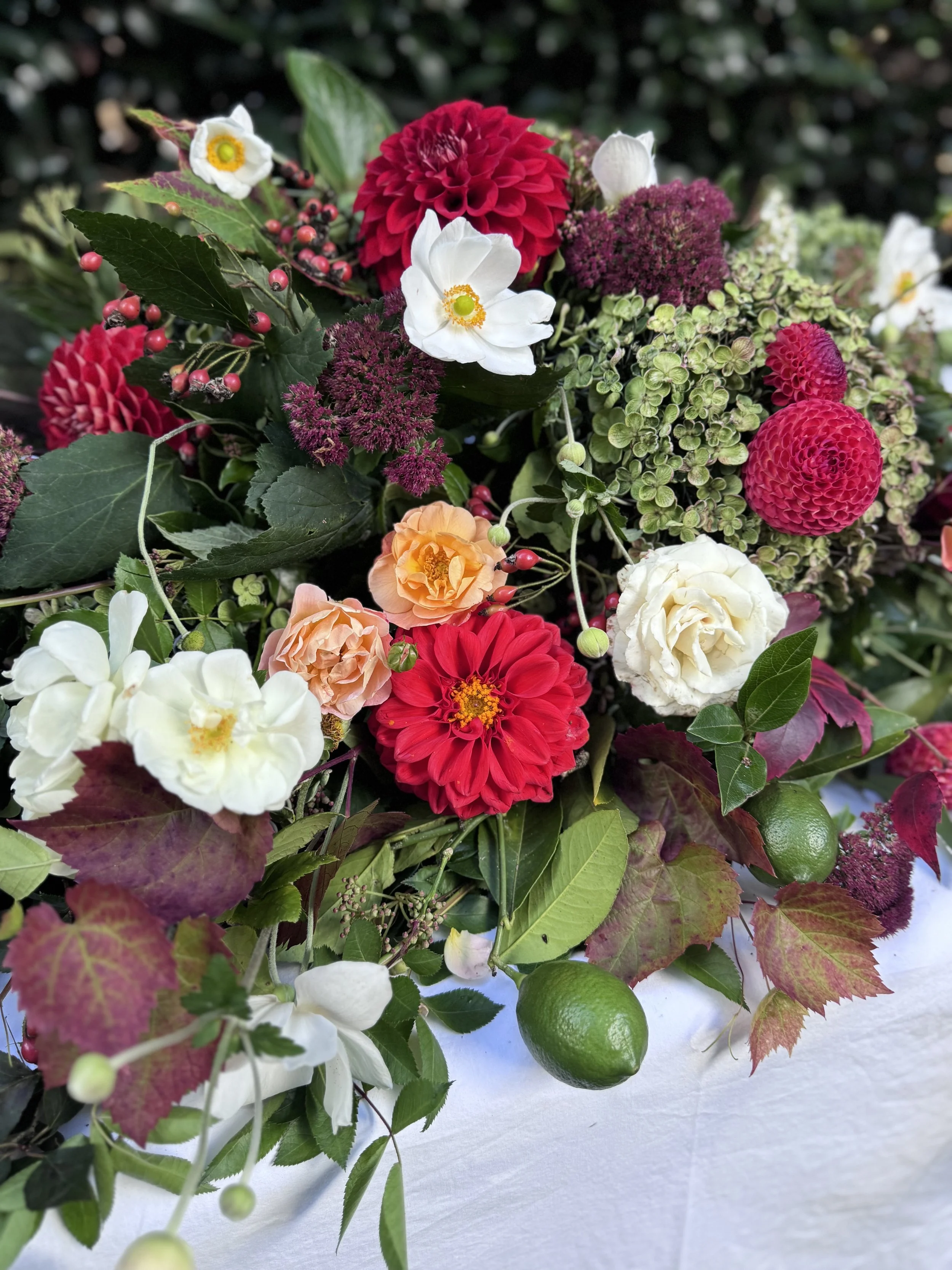 What the Garden Gives.              A Morning of Foraging in Autumn.
