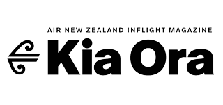 Air New Zealand inflight magazine logo for Kia Ora.