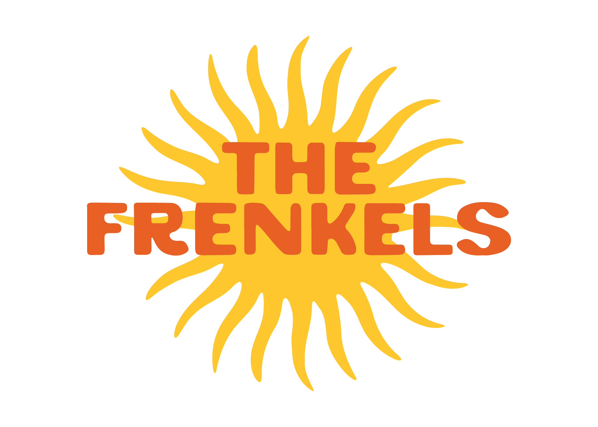 illustration of the sun with the words the frenkels on top