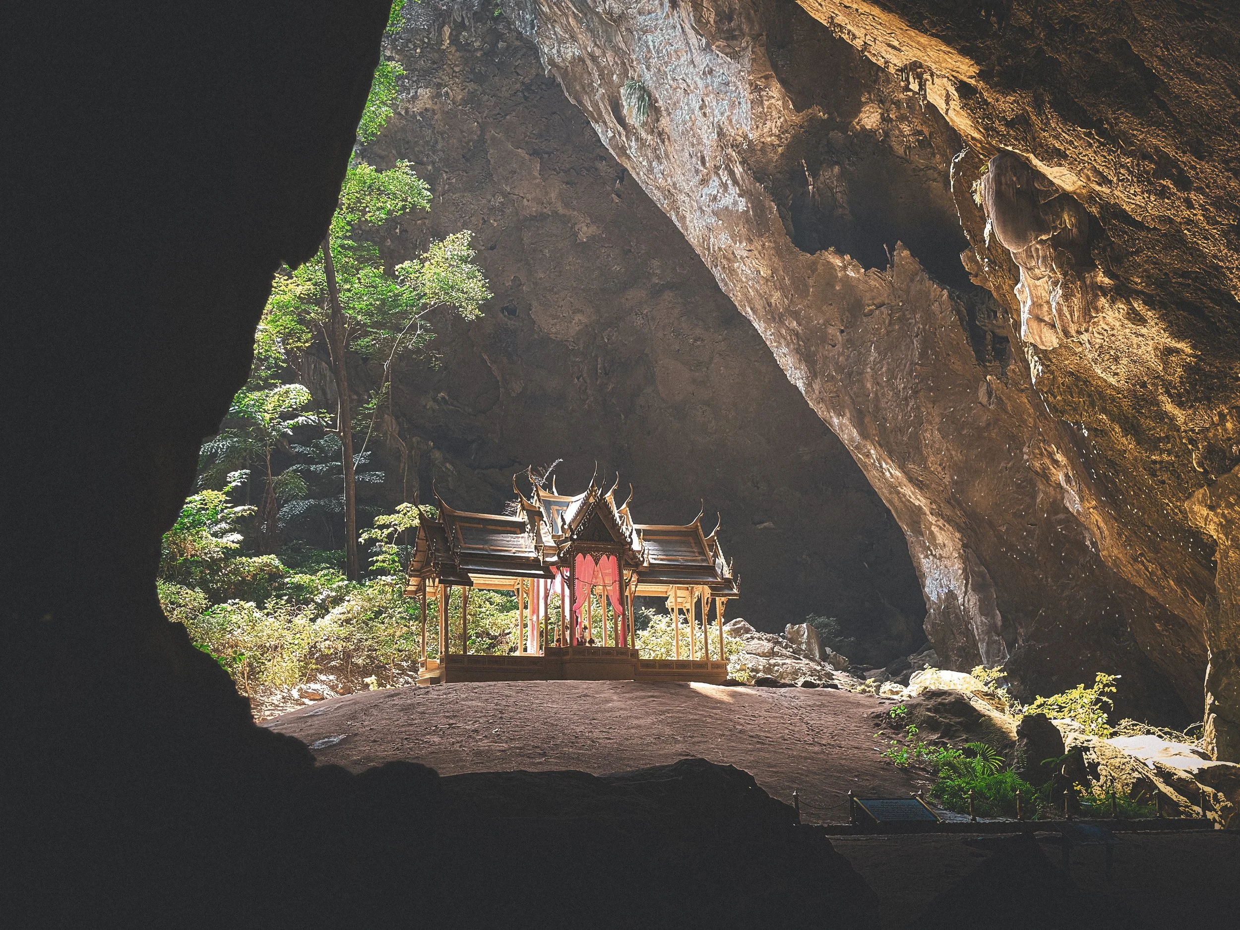 Kuha Karuhas pavilion inside the Phraya Nakhon cave, Prachuap Khiri Khan, Thailand. Photography by Thomas Dohm.