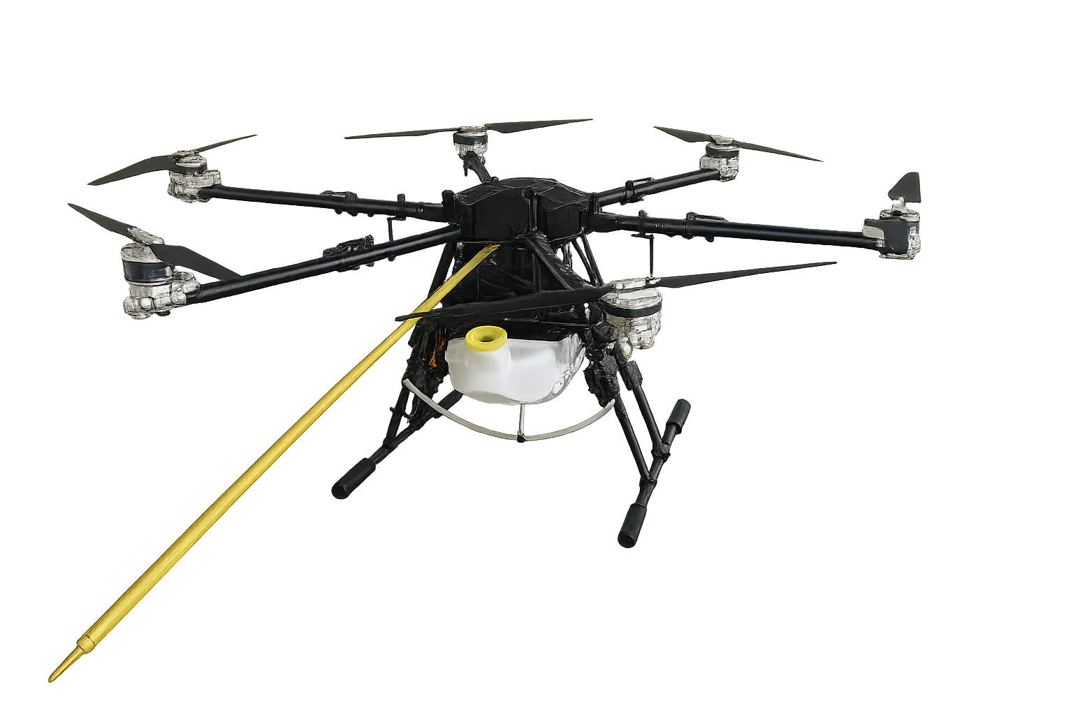 cleaning drone for solar panel washing