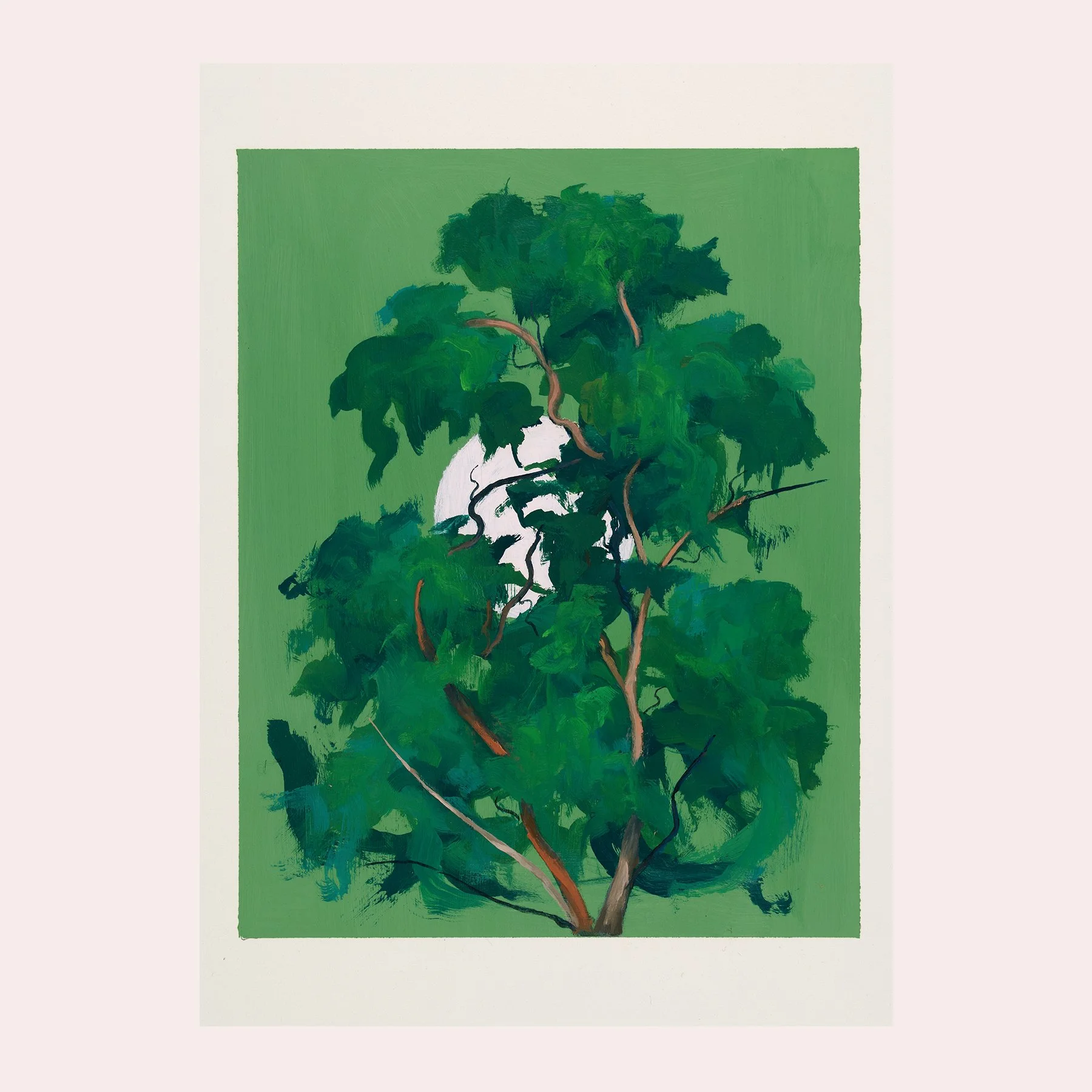 Green moon I
Oil on paper

£650