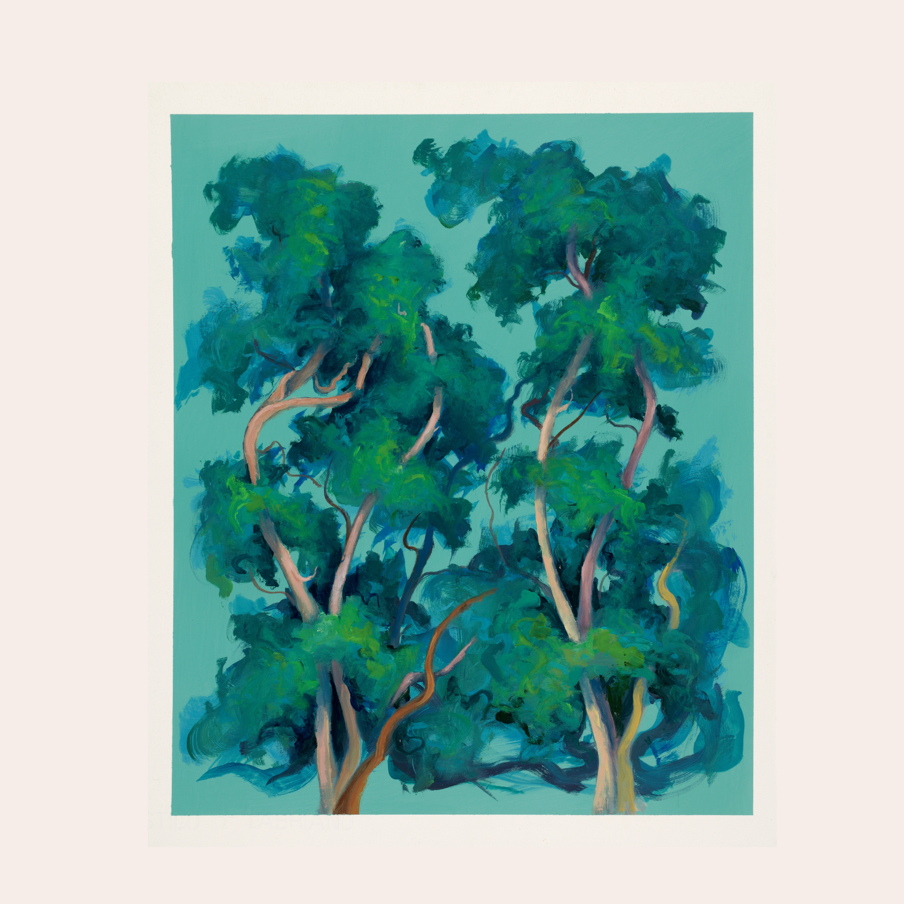 Breckland 
Oil on paper
51 x 46 cm
£850 