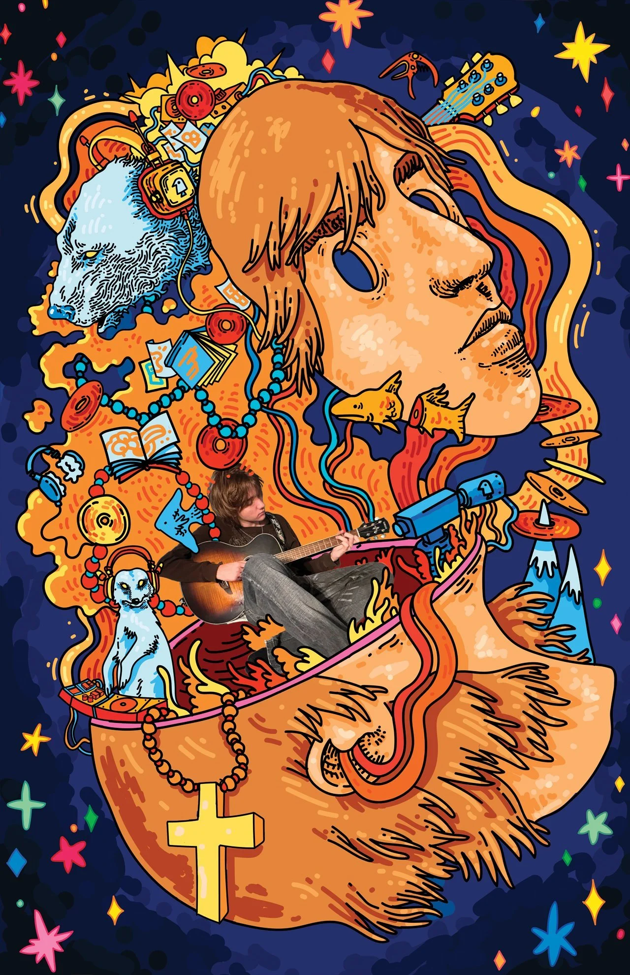 Headspace Poster 2, 2025. Adobe Illustrator 