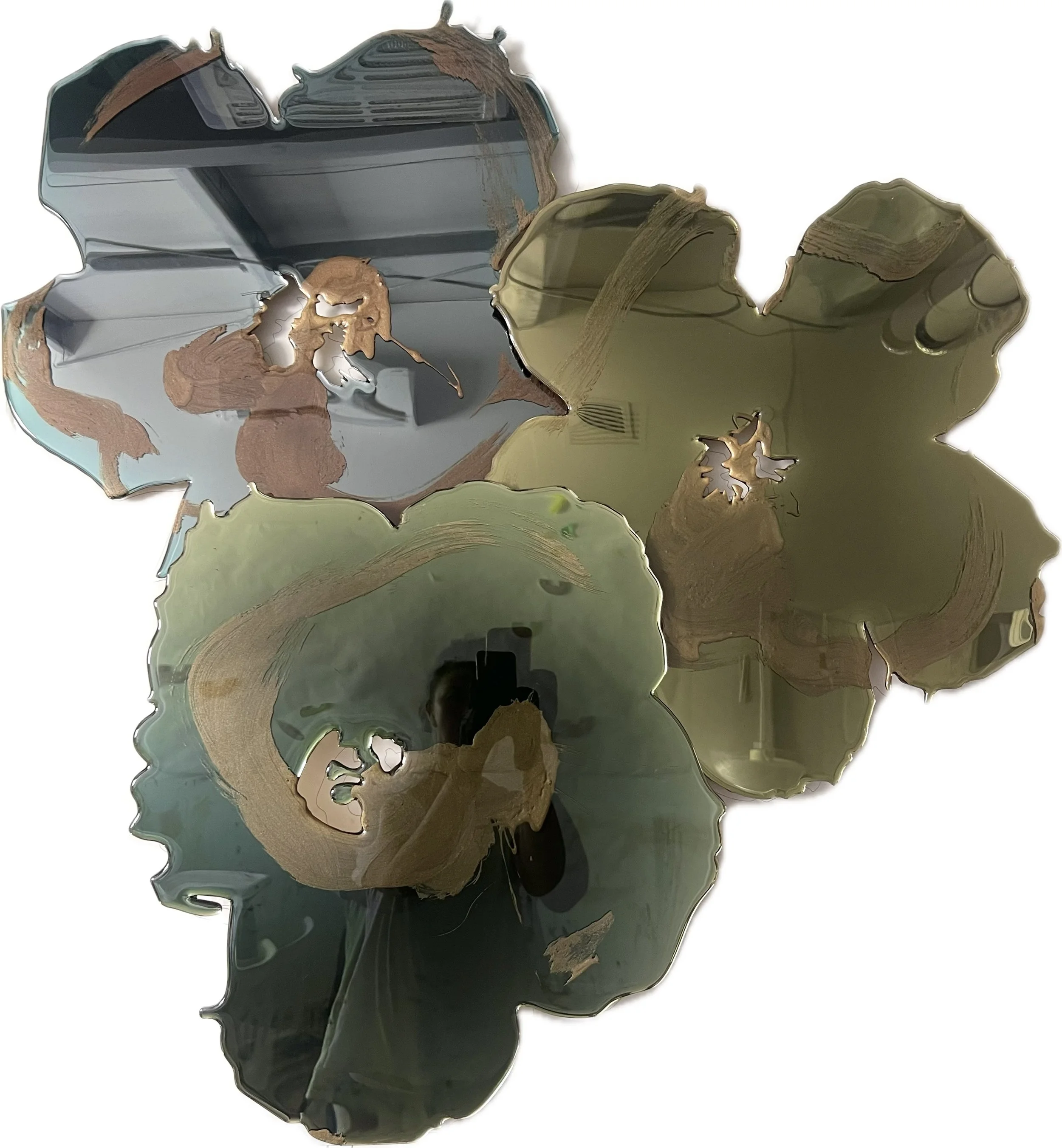 600mm Flower Cluster in Rainwashed Blue, Green Tea & Fresh Bud $7500.00.jpg