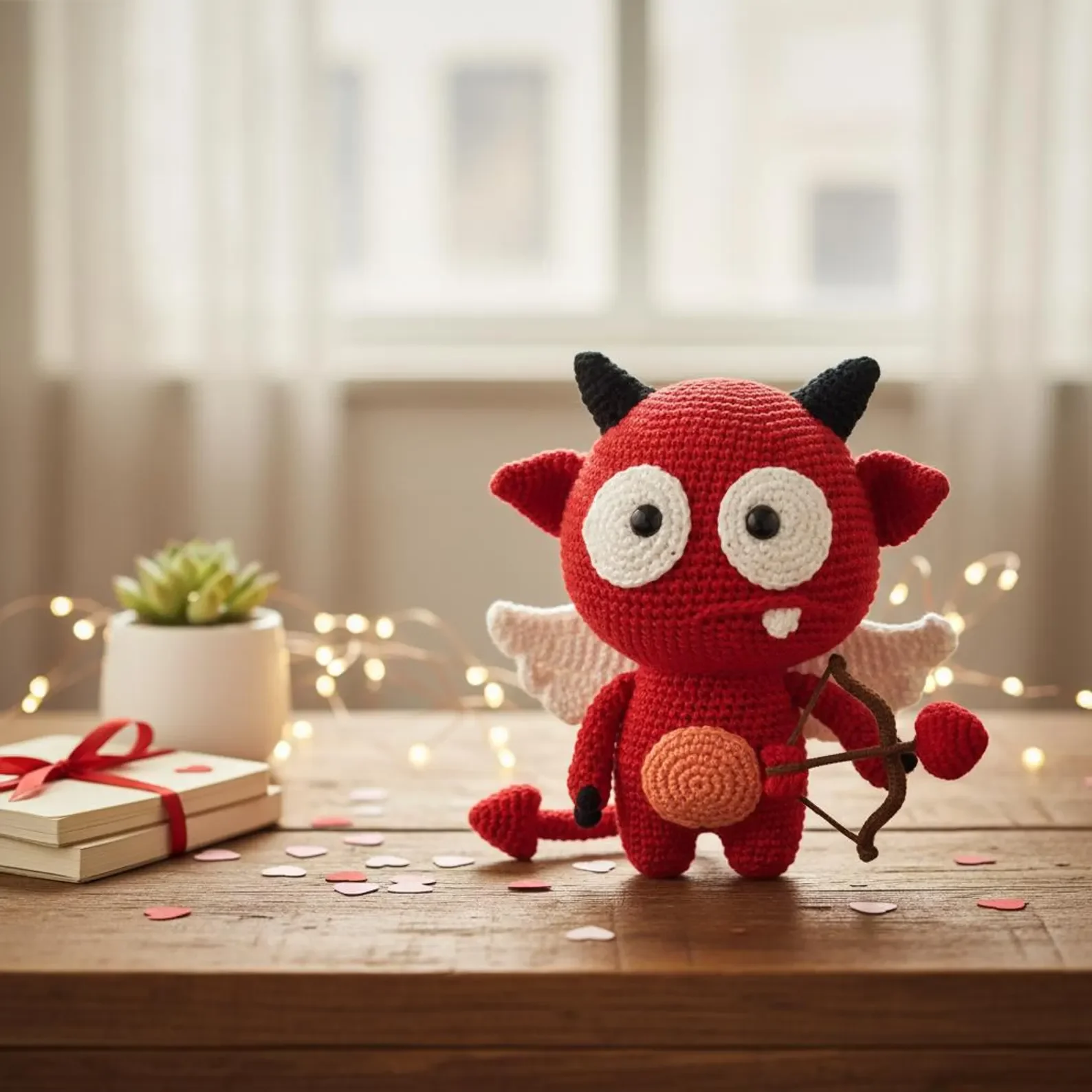 Crochet Cupid Devil Amigurumi