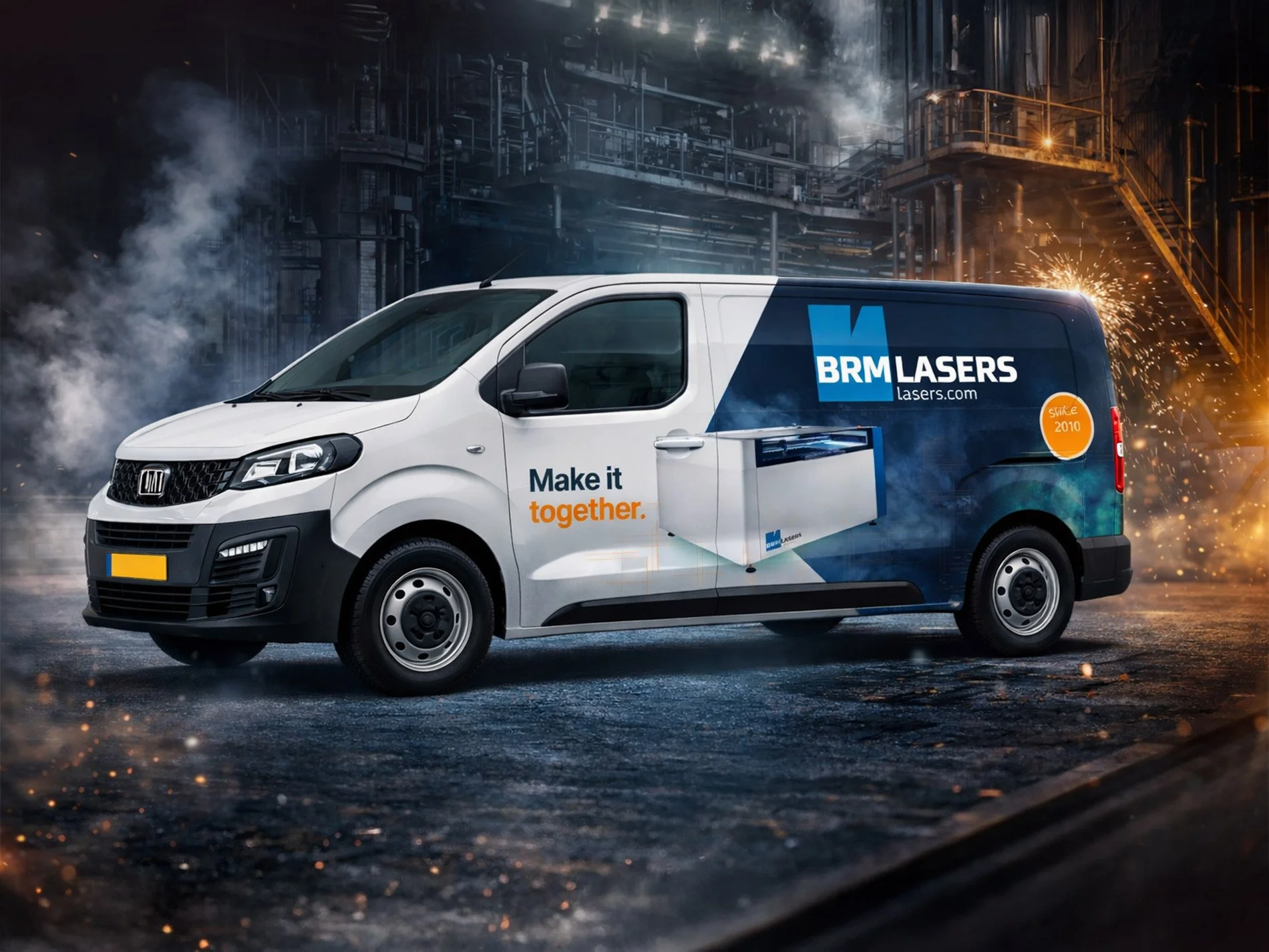 Autobelettering ontwerp | BRM Lasers