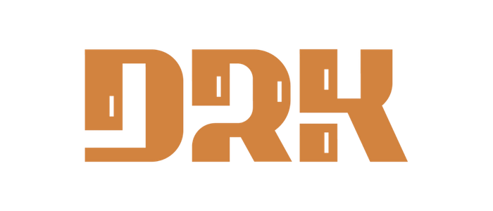 The word 'DARK' in bold, stylized brown text with shadow effects.