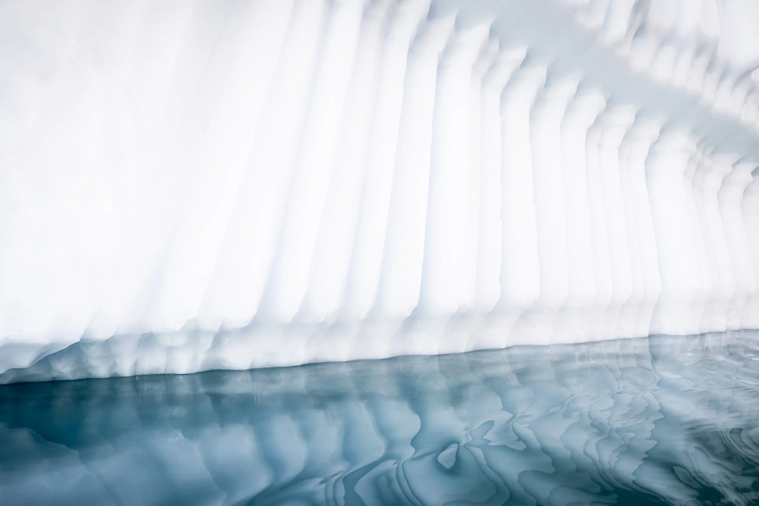 Ice structure at the Iceberg Cemetery - East Greenland