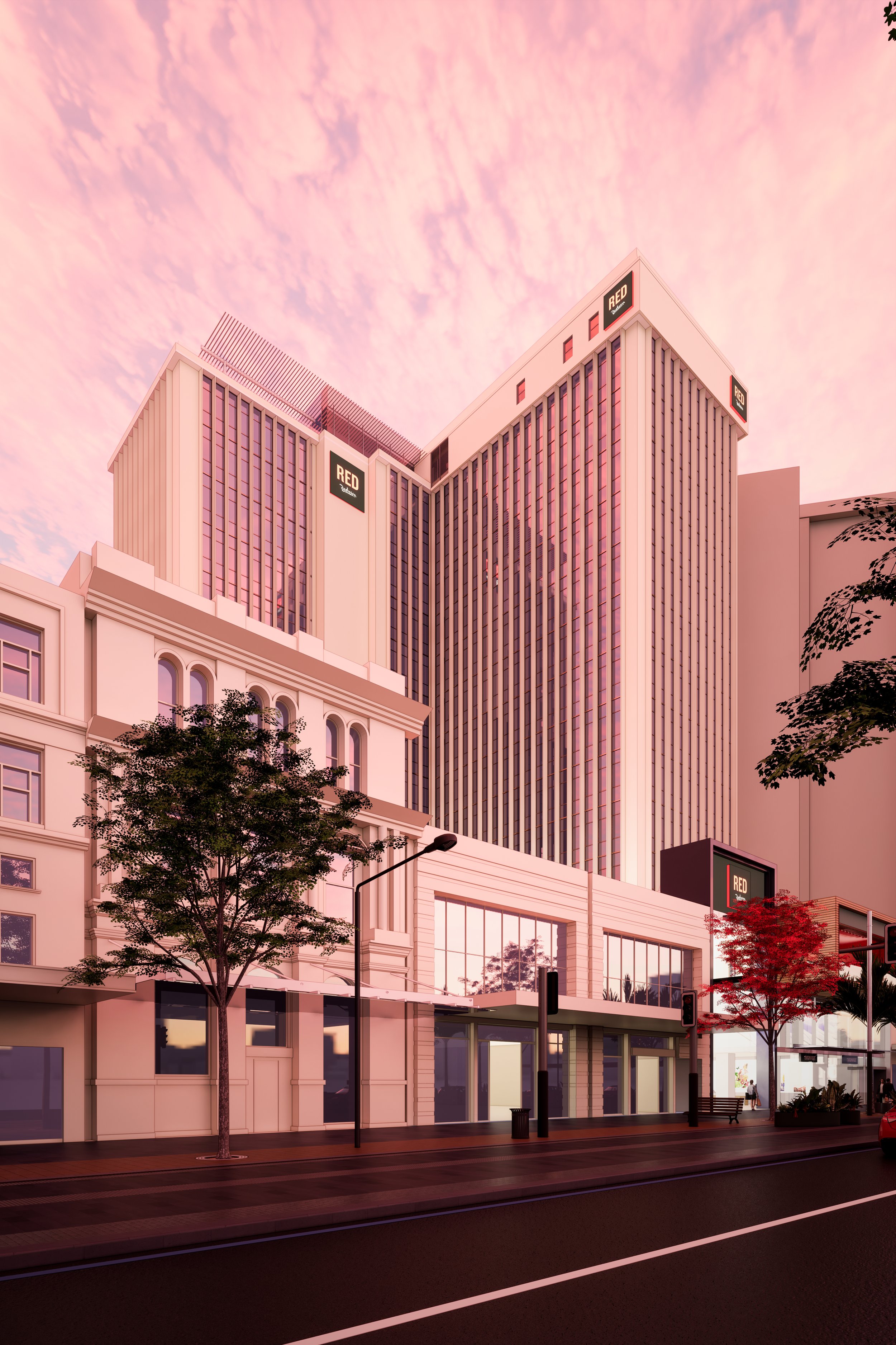 01 Full Building Exterior - Queen St Dusk.jpg