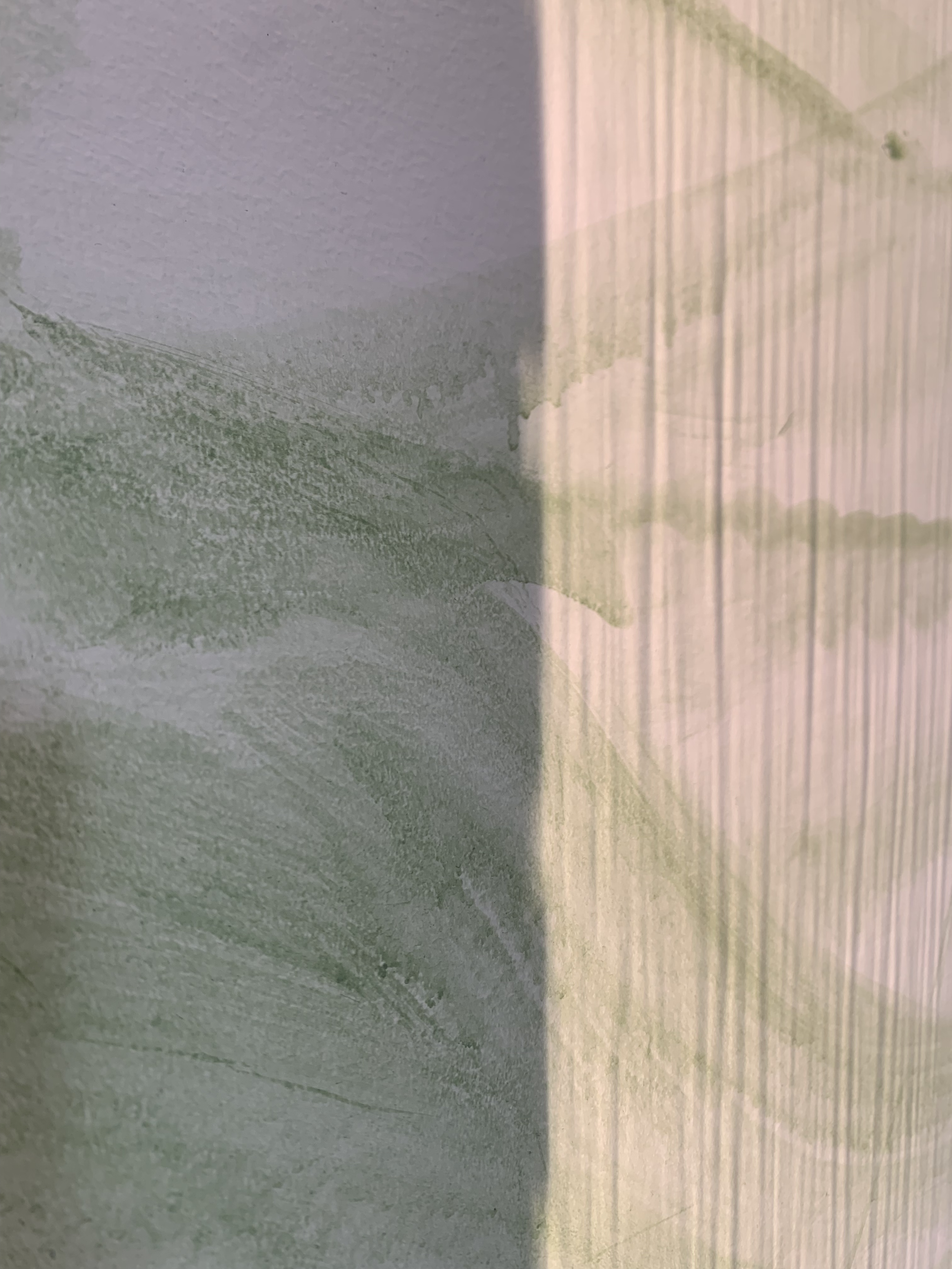 Decorative wall finish with textured paint and natural light detail in Artspace Sydney interior