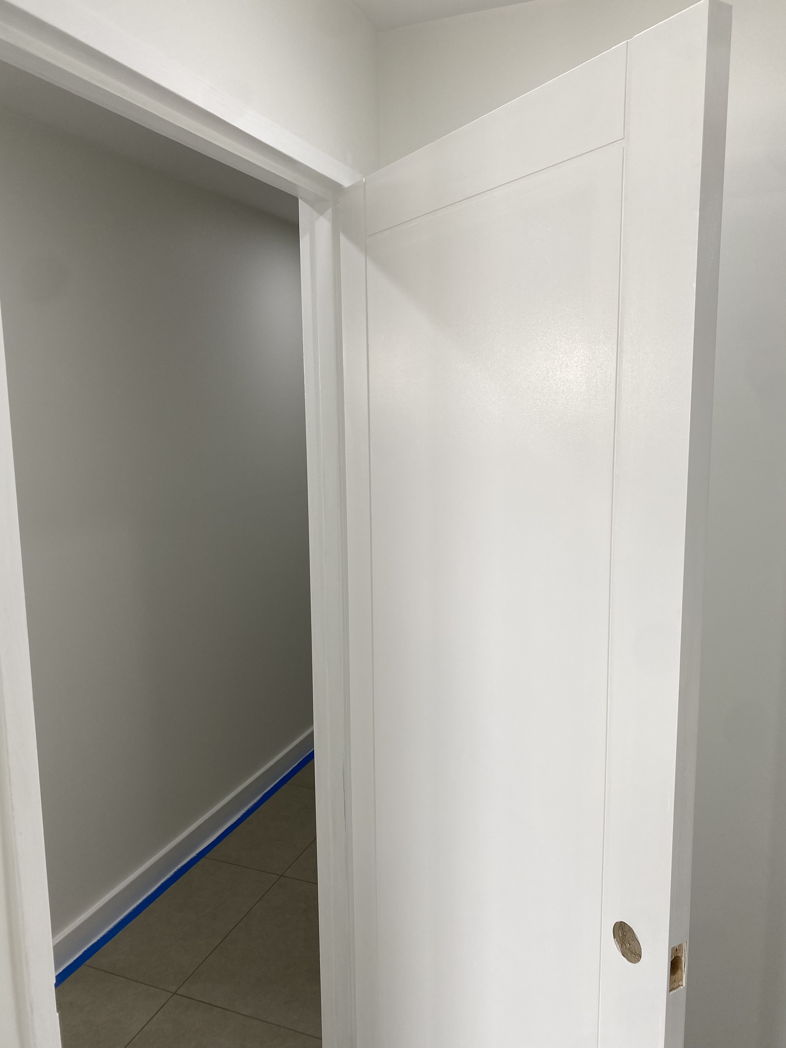 Interior wall and door painting in Sydney with smooth finish and clean detailing