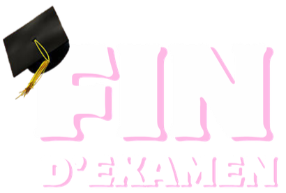 Text reading "FUN DE KAMEN" with a graduation cap on the top left corner.