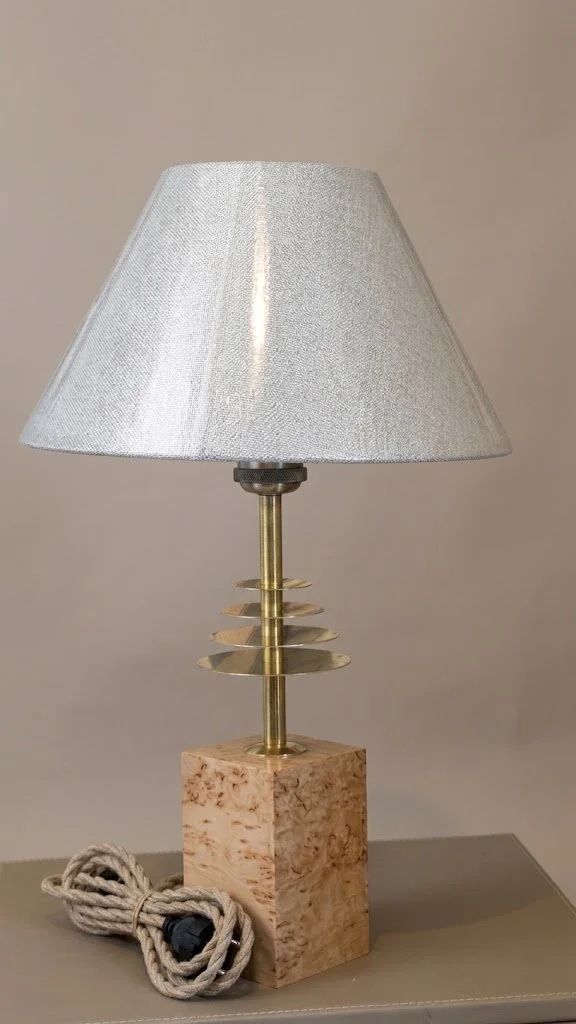 Lampe à poser artisanale -Eclipse
