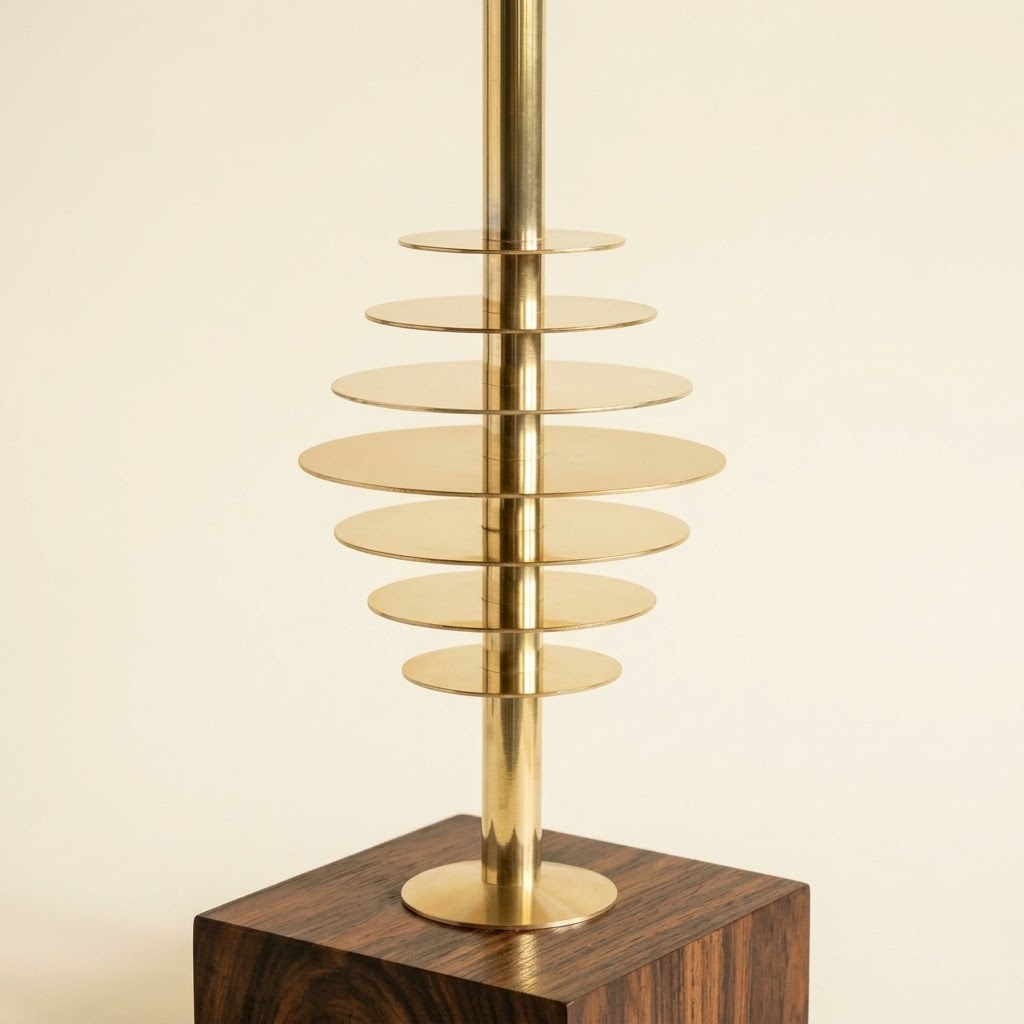 lampe-a-poser-bois-artisanale-ebene&laiton-luminessencedesign-disques&lumiere-laiton.png