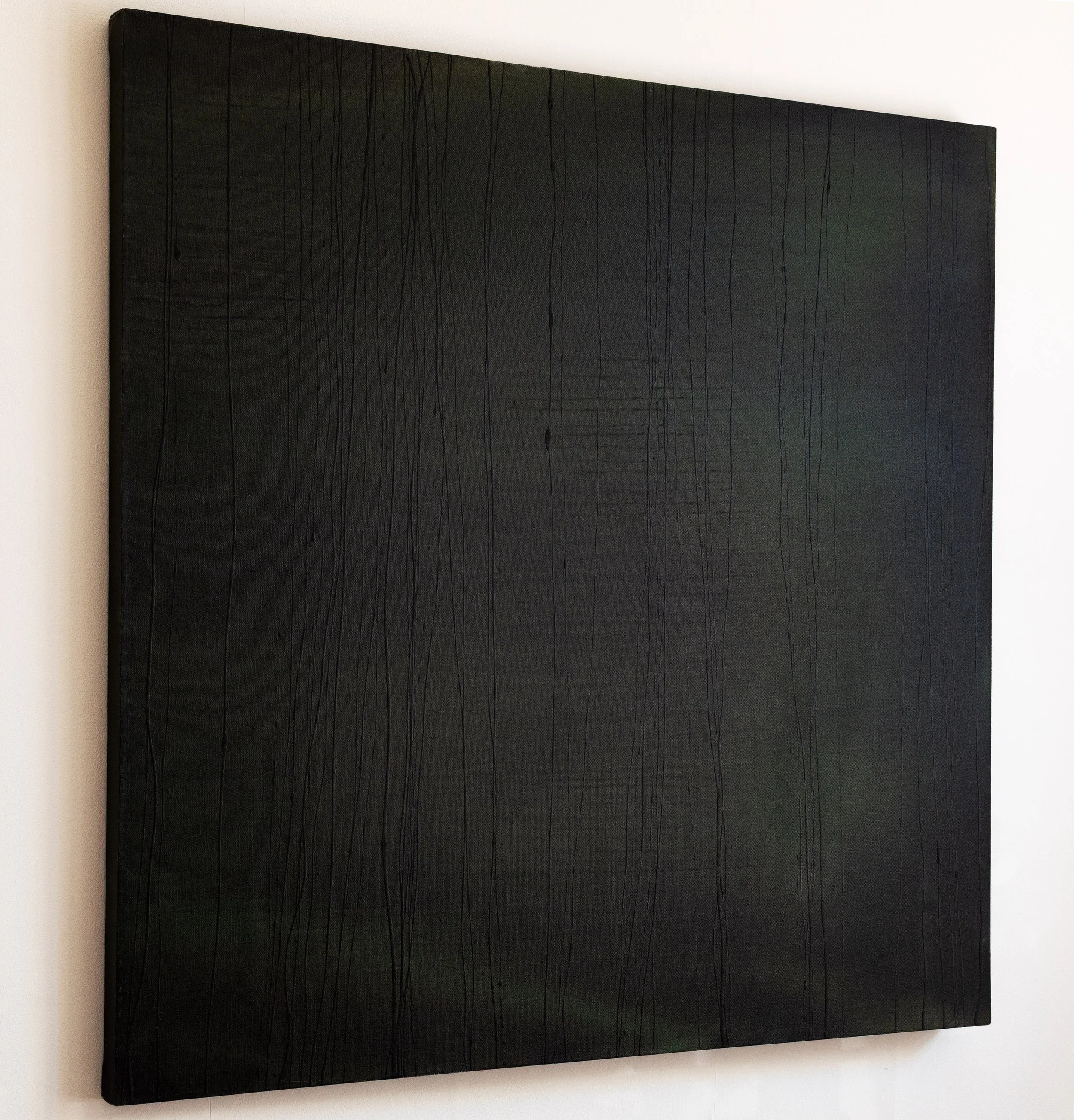 Moss, Oil on Canvas, 1991, 100 x 100 cm