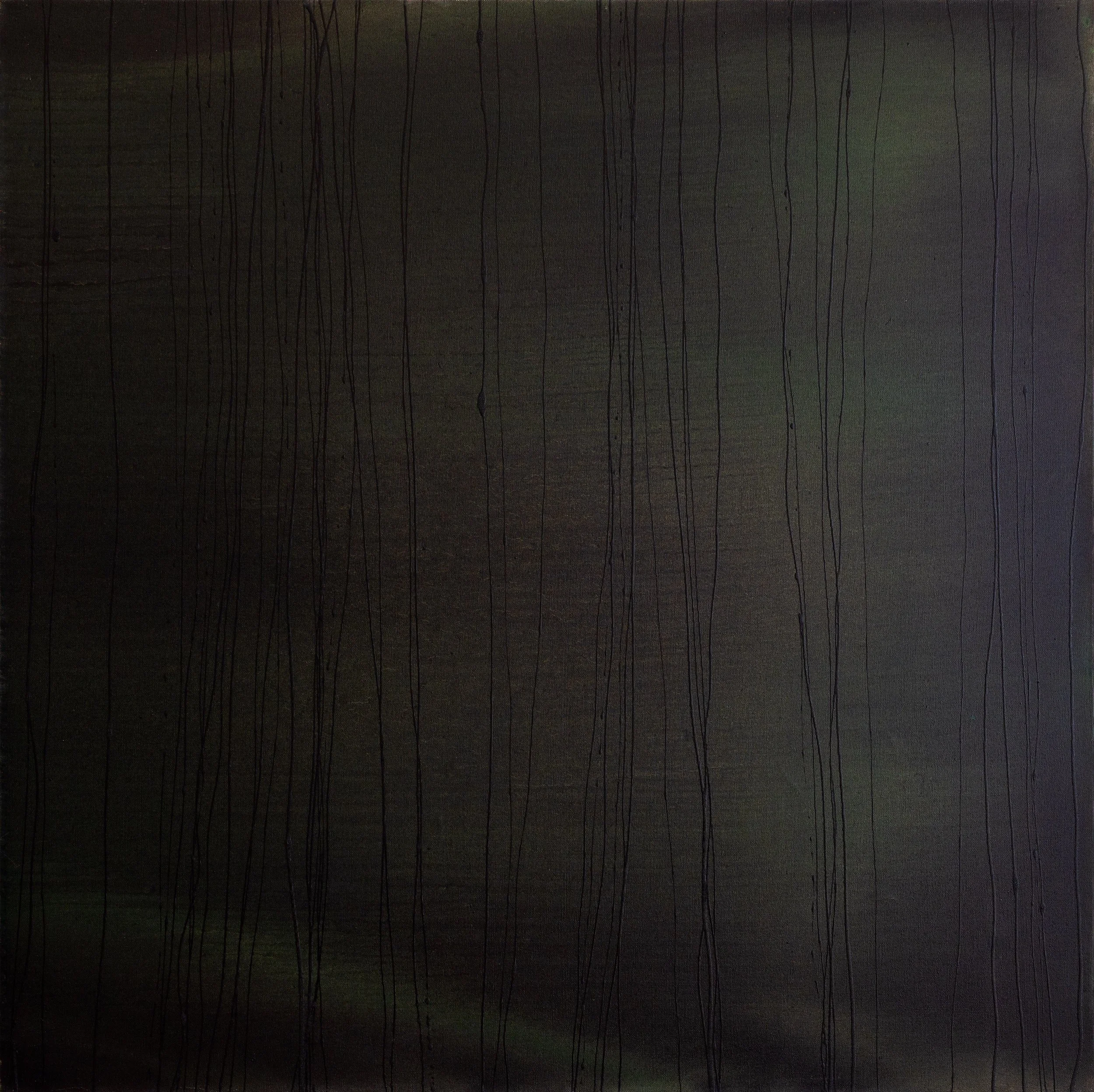 Moss, Oil on Canvas, 1991, 100 x 100 cm