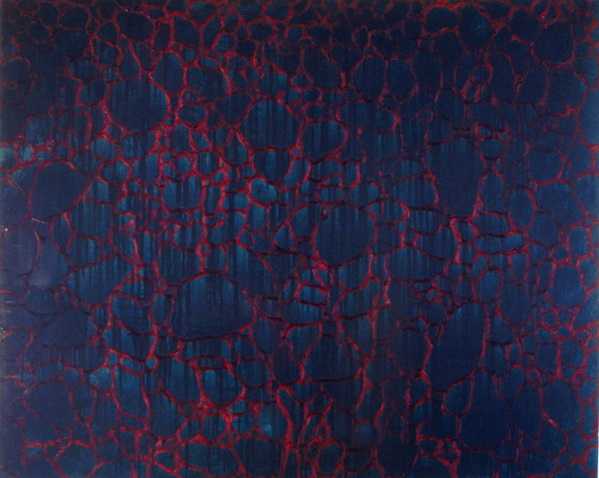 Untitled (submerged), Oil on canvas, 1990, 180 x 220 cm